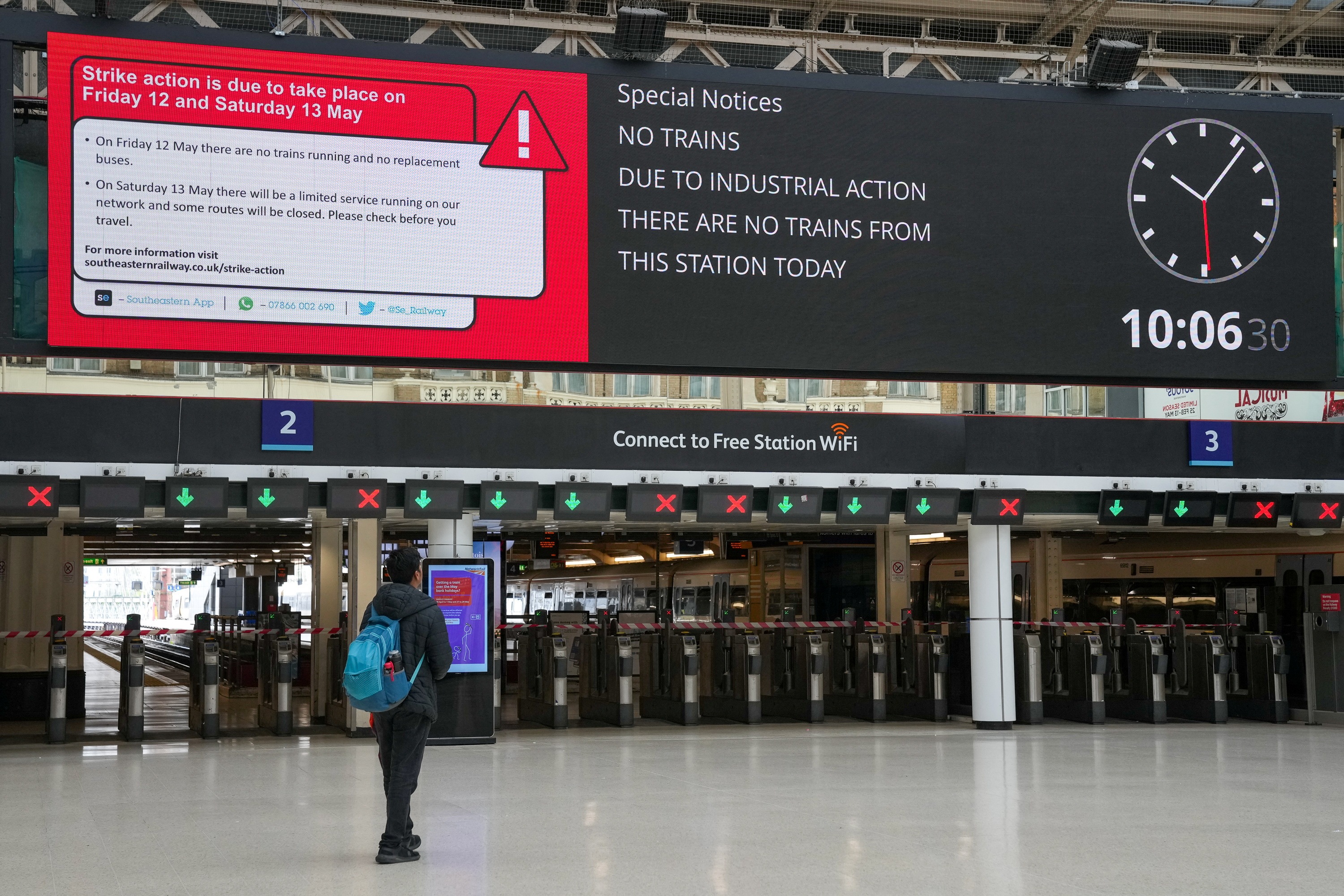 Planned strike action by the ASLEF and RMT unions