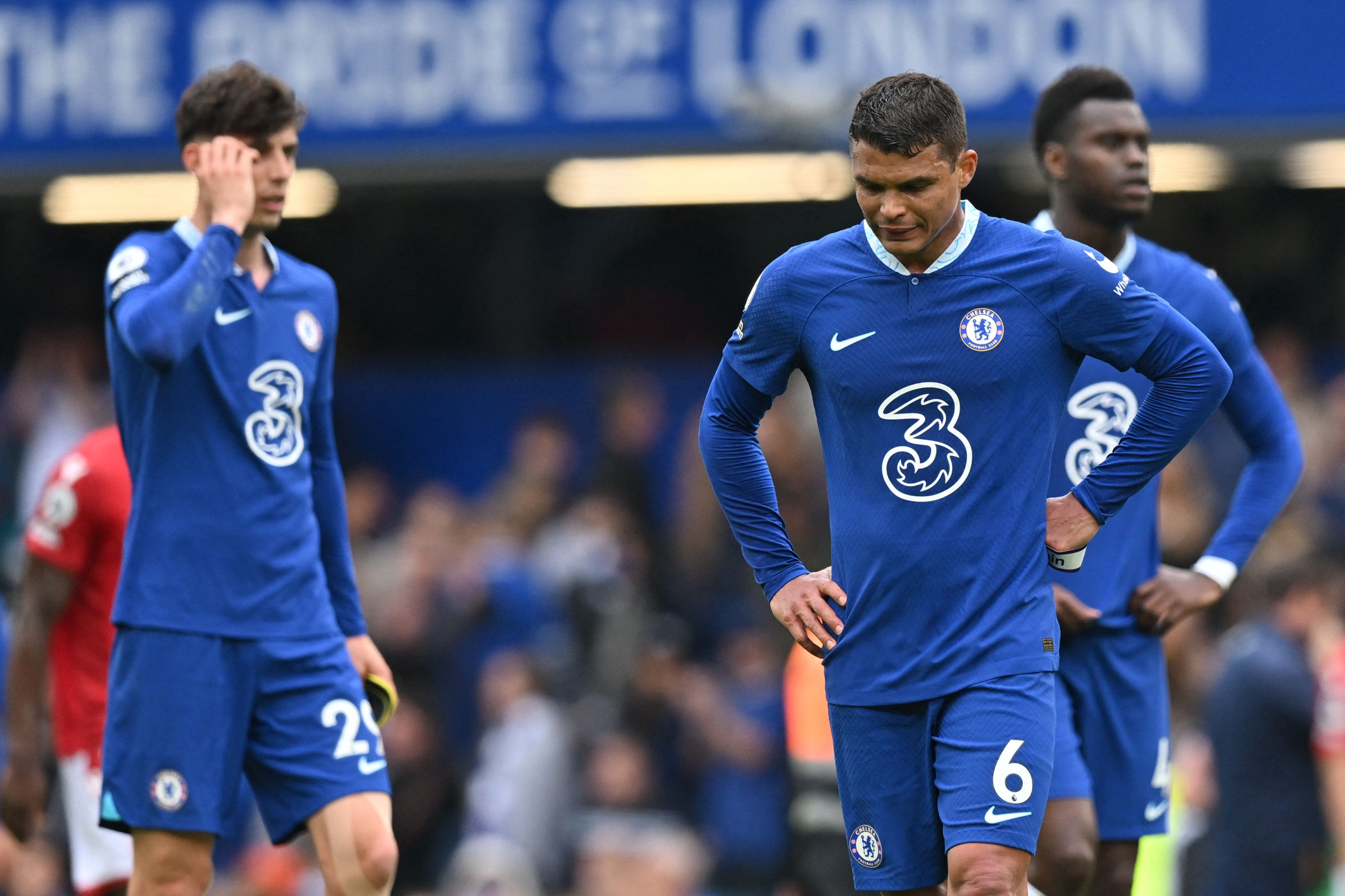 Brief Chelsea respite over as Raheem Sterling brace does little to lift Stamford Bridge mood