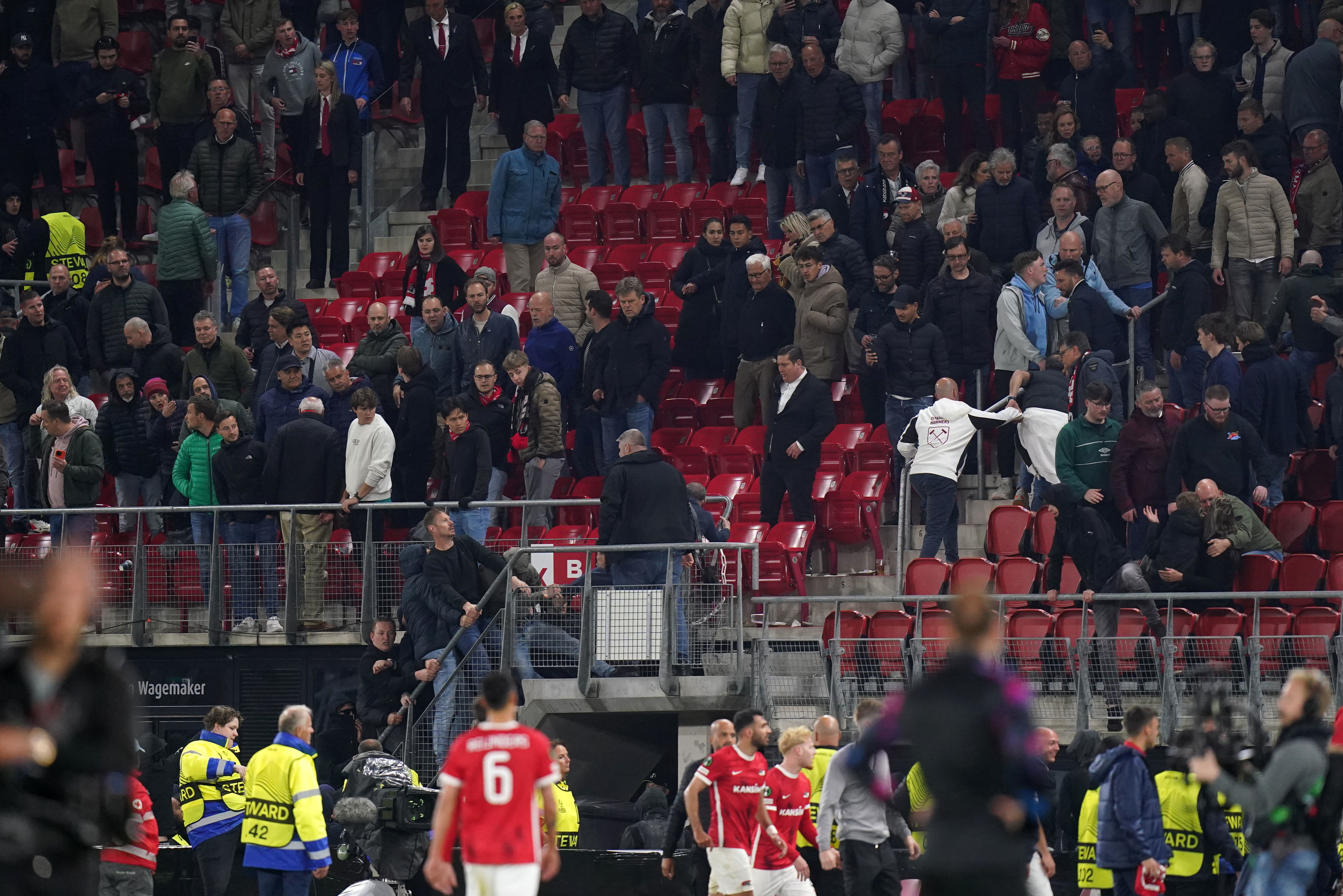 West Ham stars to avoid Uefa ban threat for Conference League final after defending families in Alkmaar