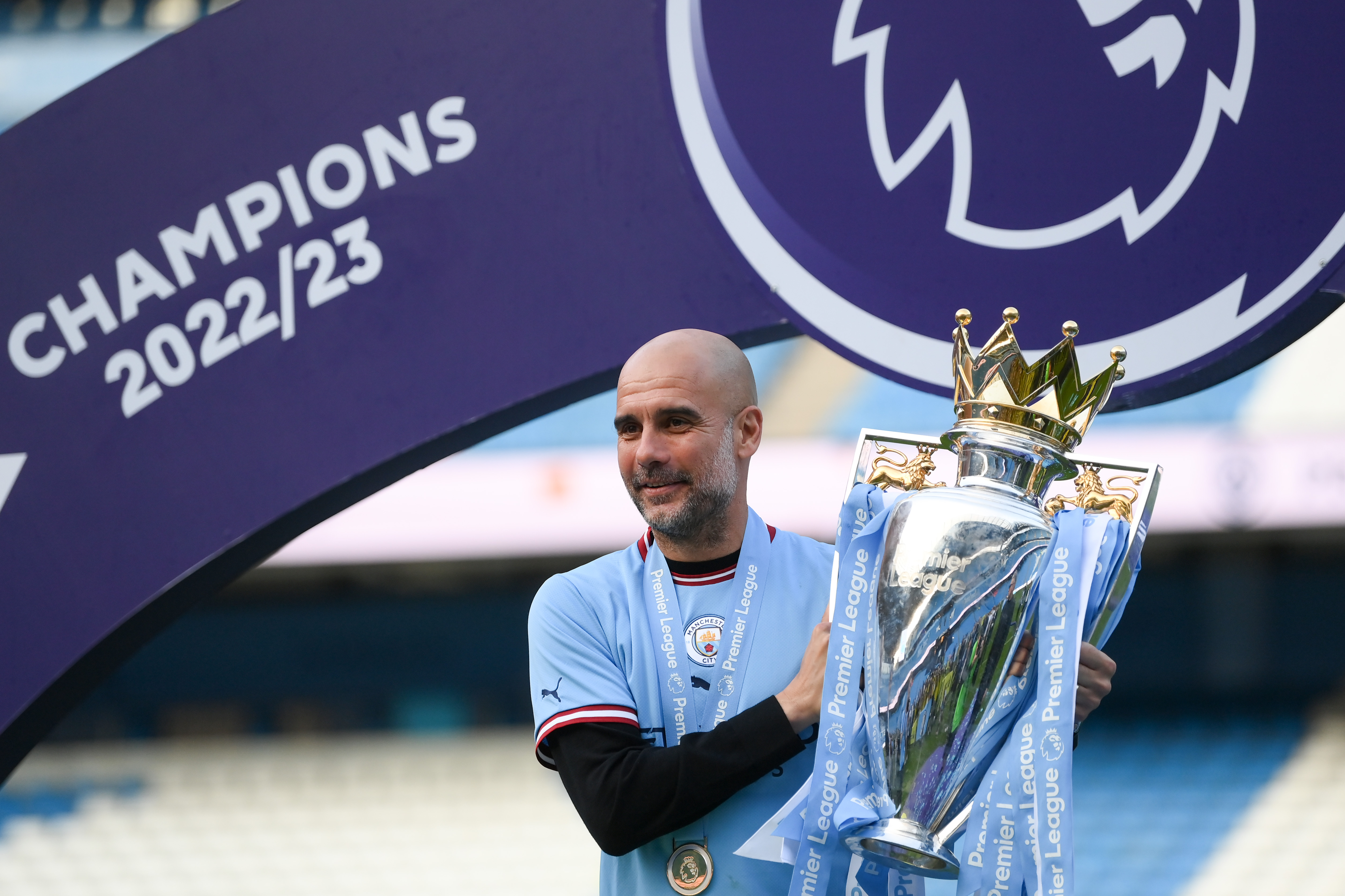 Pep Guardiola responds to claims Arsenal “blew” their chance to win Premier League title