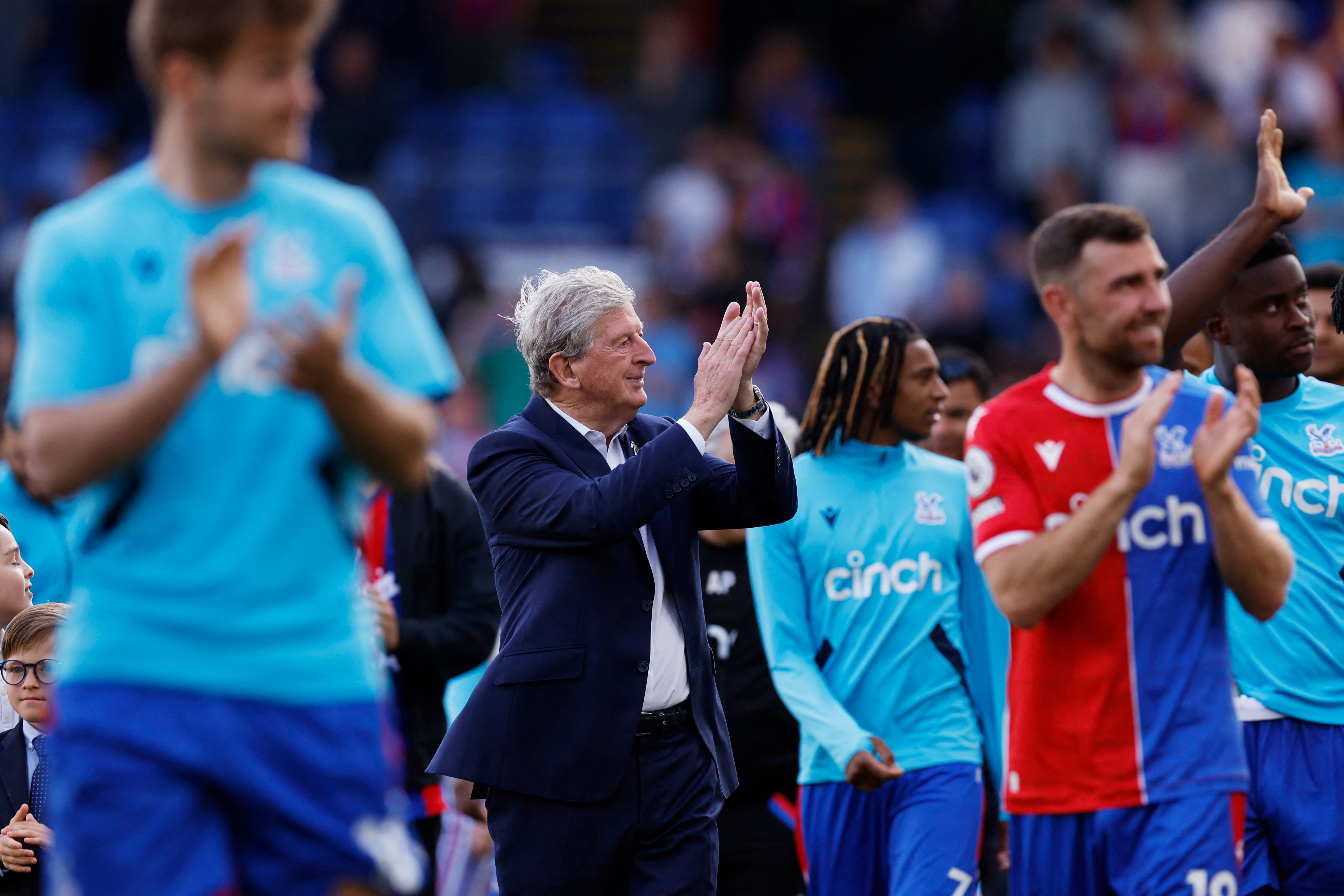 Roy Hodgson pays classy tribute to Patrick Vieira in wait on Crystal Palace future