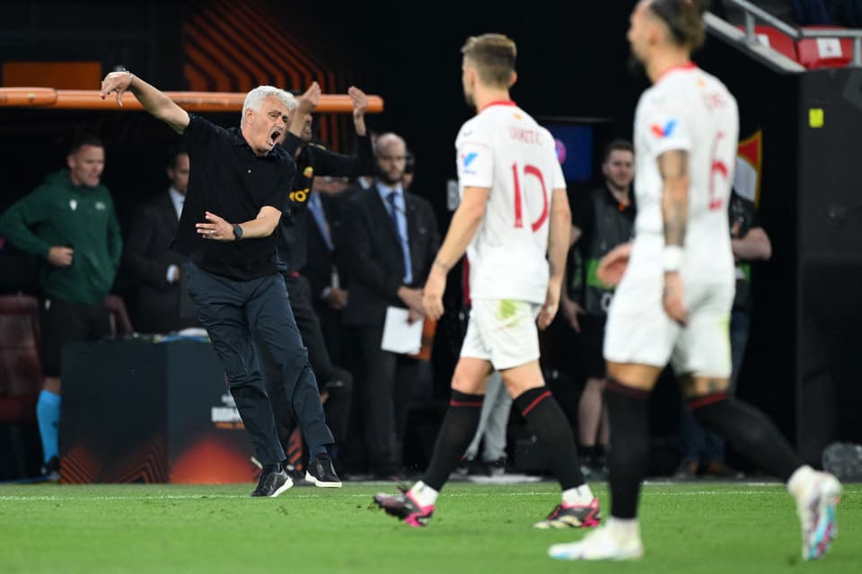 Europa League Final: Jose Mourinho hits out at referee and Erik Lamela after Roma defeat