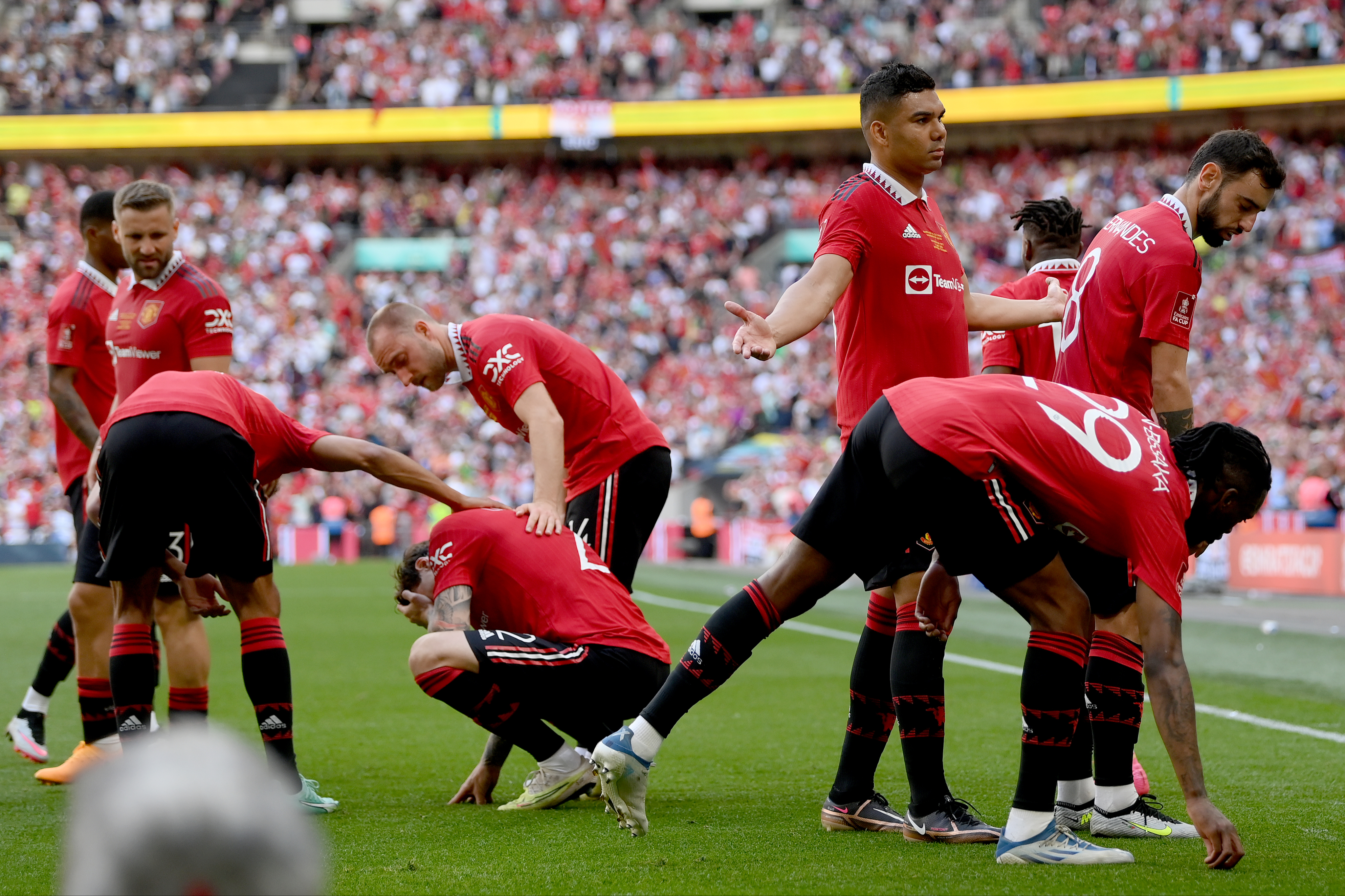 Police investigation launched over Manchester United’s Victor Lindelof hit by an object during FA Cup Final