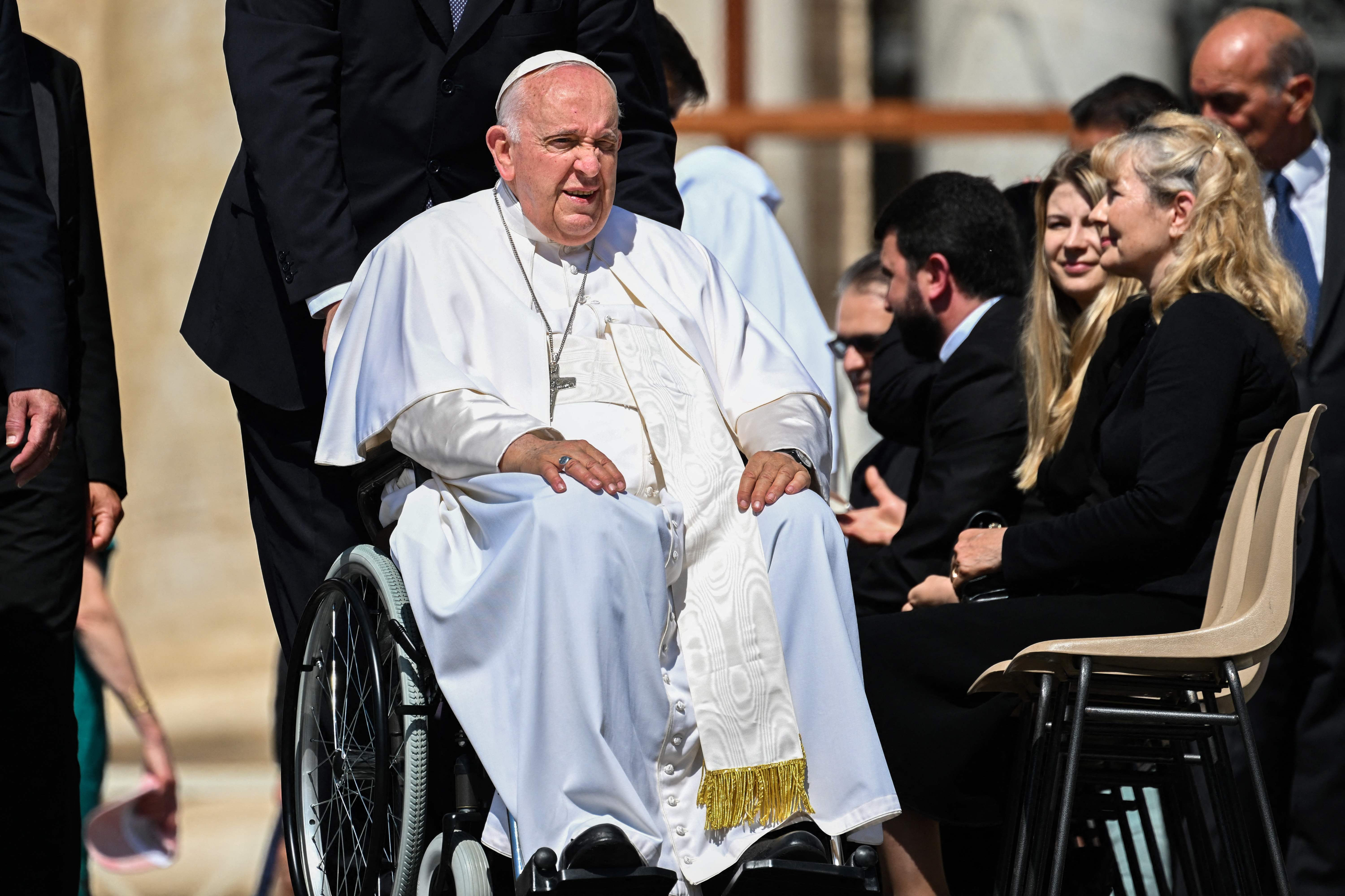 VATICAN-RELIGION-POPE-AUDIENCE