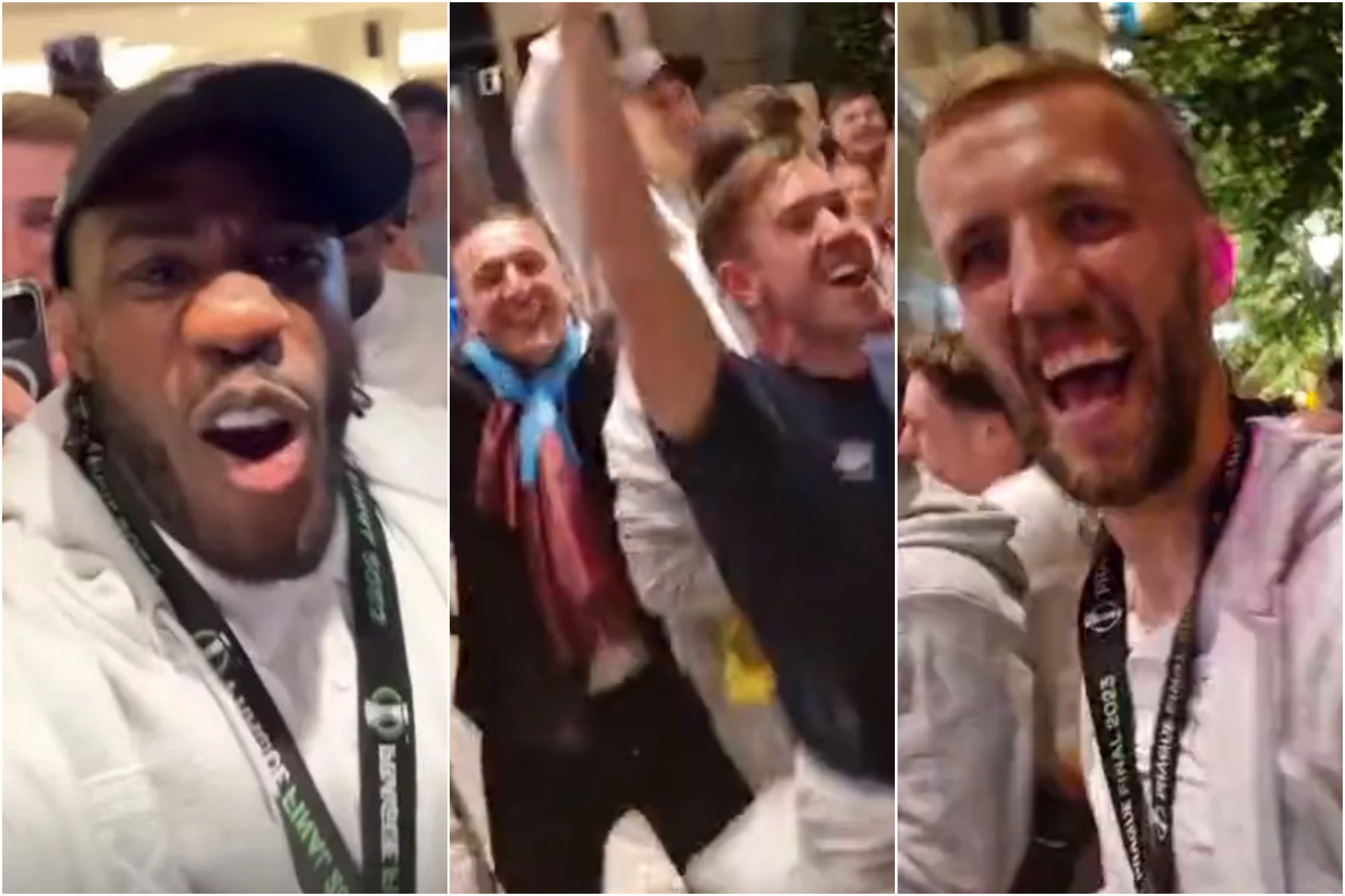 West Ham players party into night after Europa Conference League win - and skip first flight home