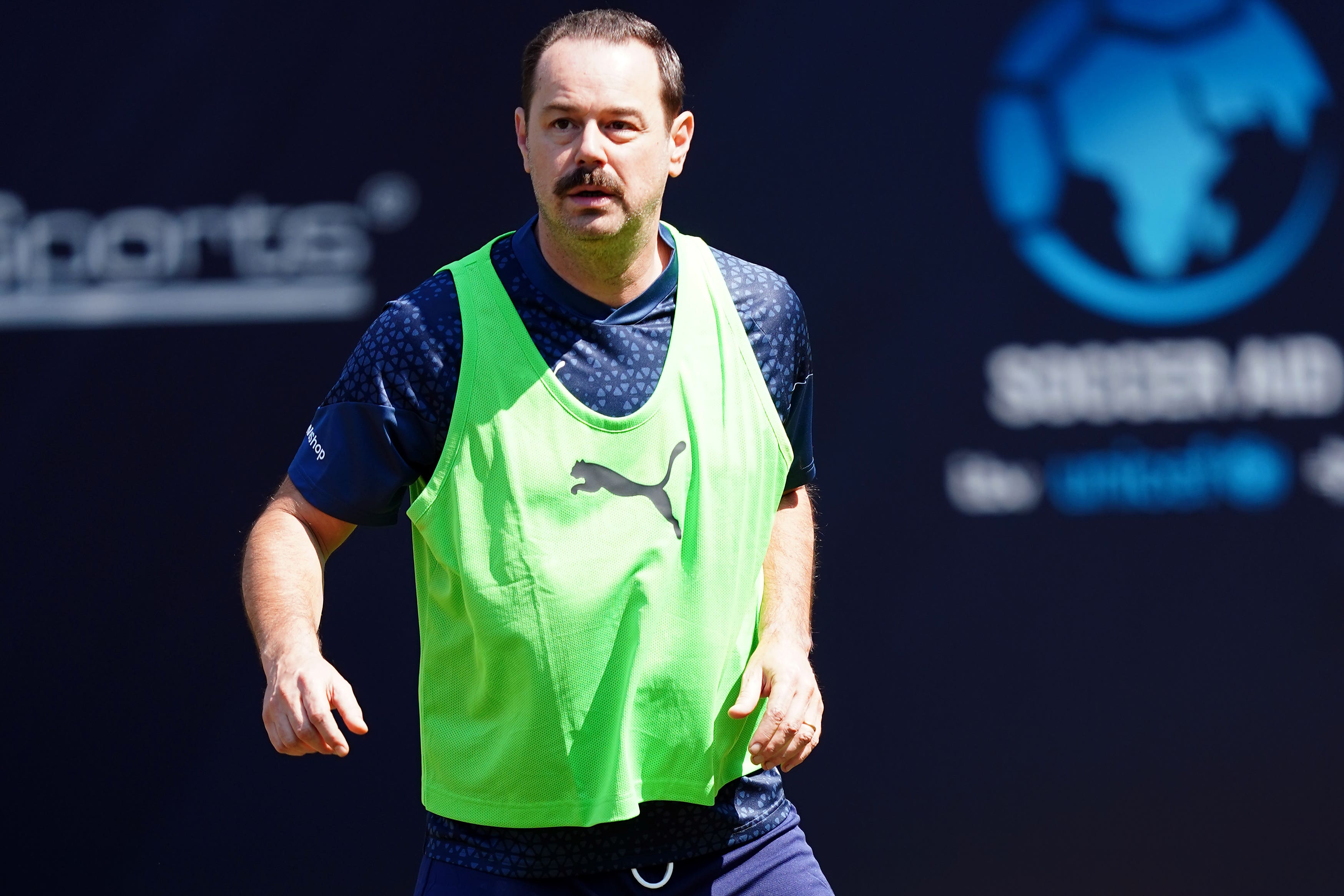 Danny Dyer hopes England can secure win with teamwork at Soccer Aid match
