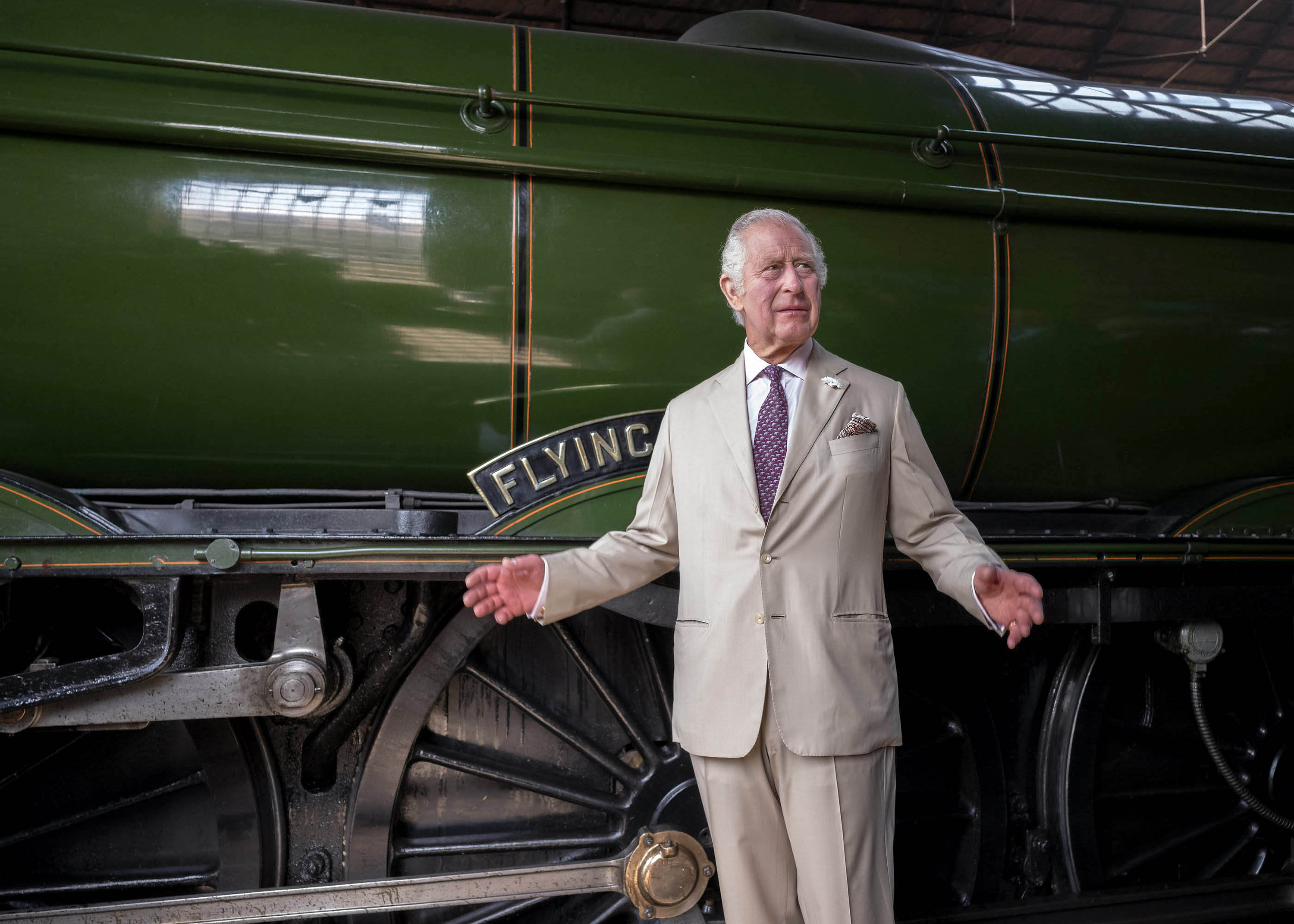 King Charles III And Camilla Visit Pickering
