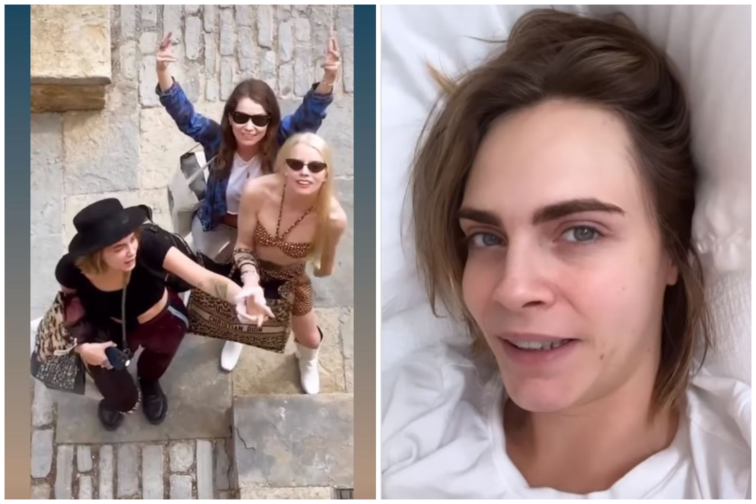 Cara Delevingne reveals she did her first Glastonbury sober