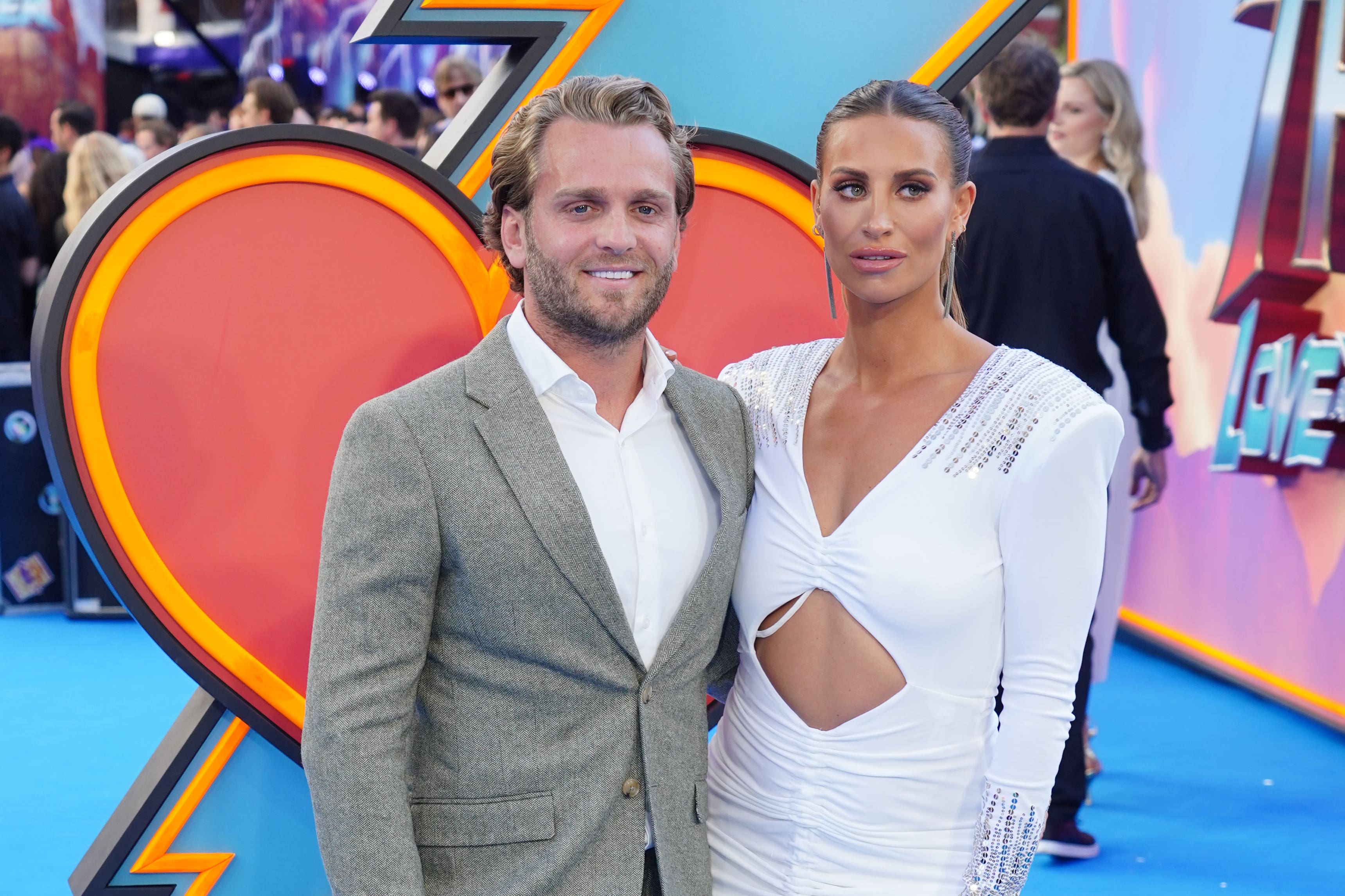 Towie star Ferne McCann welcomes first child with partner Lorri Haines