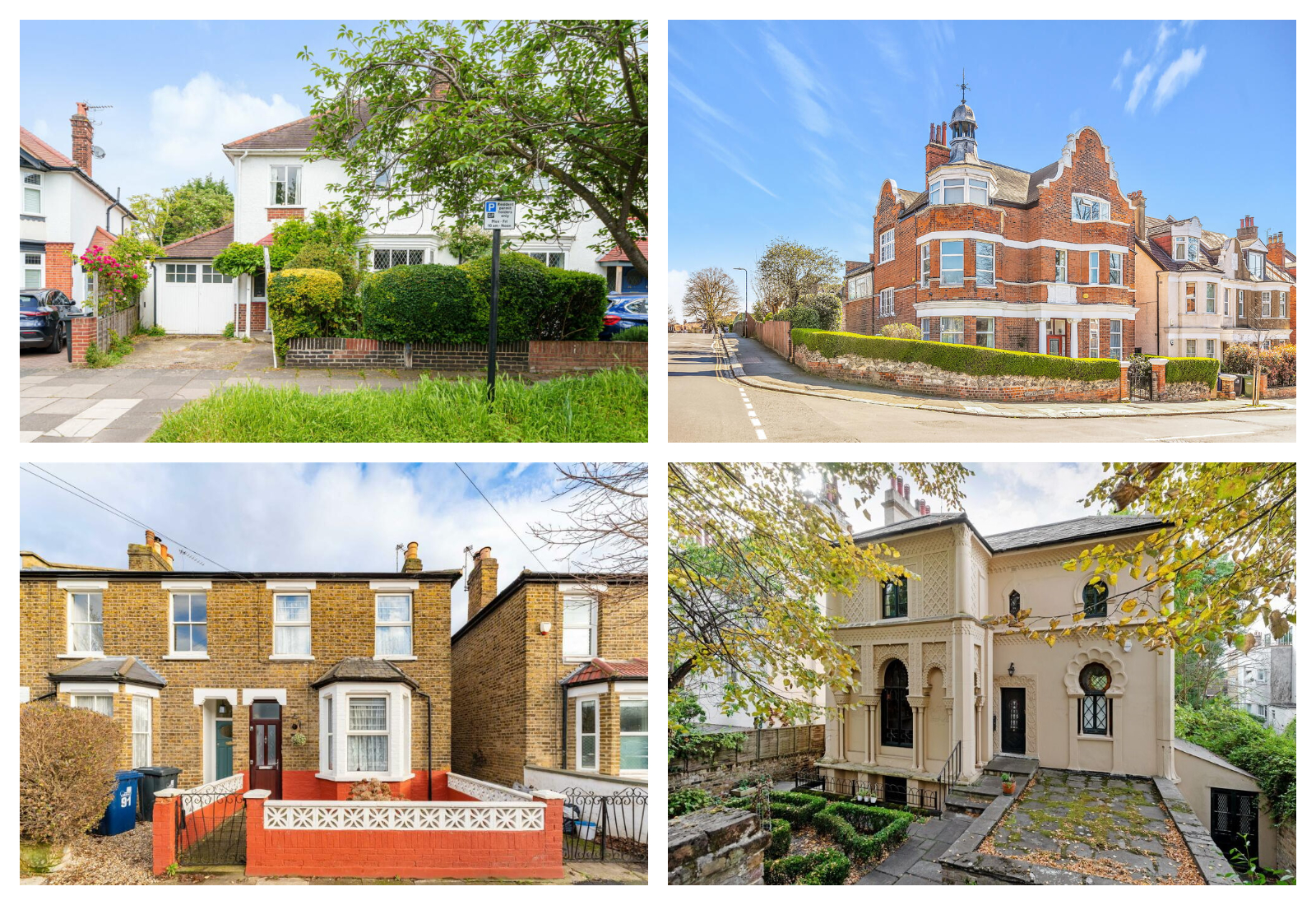 Resurfaced gems: 10 homes in London up for sale for the first time in years – including a listed Moorish villa