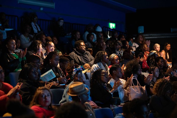 Audience at the Black British Book Festival.