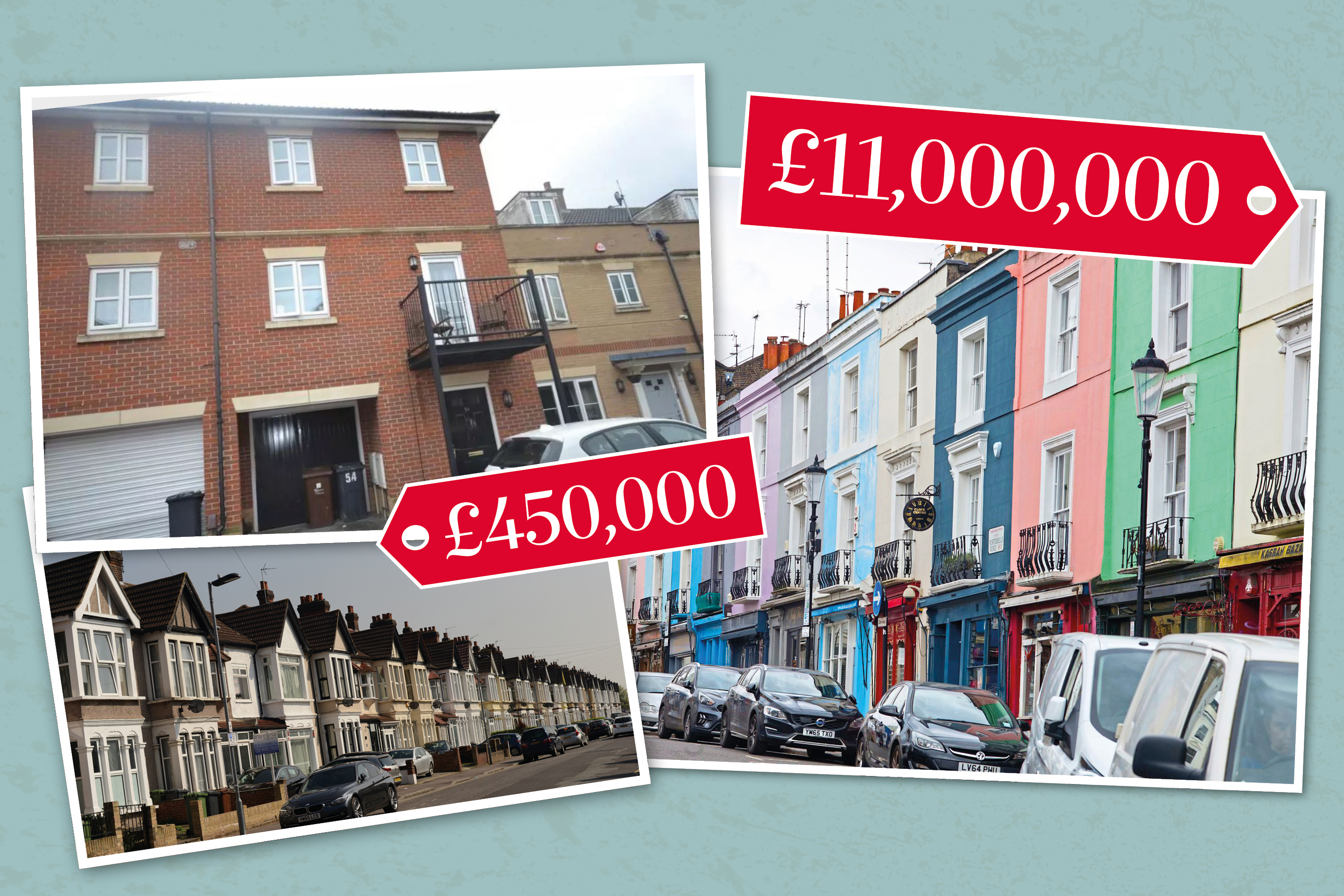 London house prices: semi-detached homes in Kensington now priced 24 times higher than in Barking