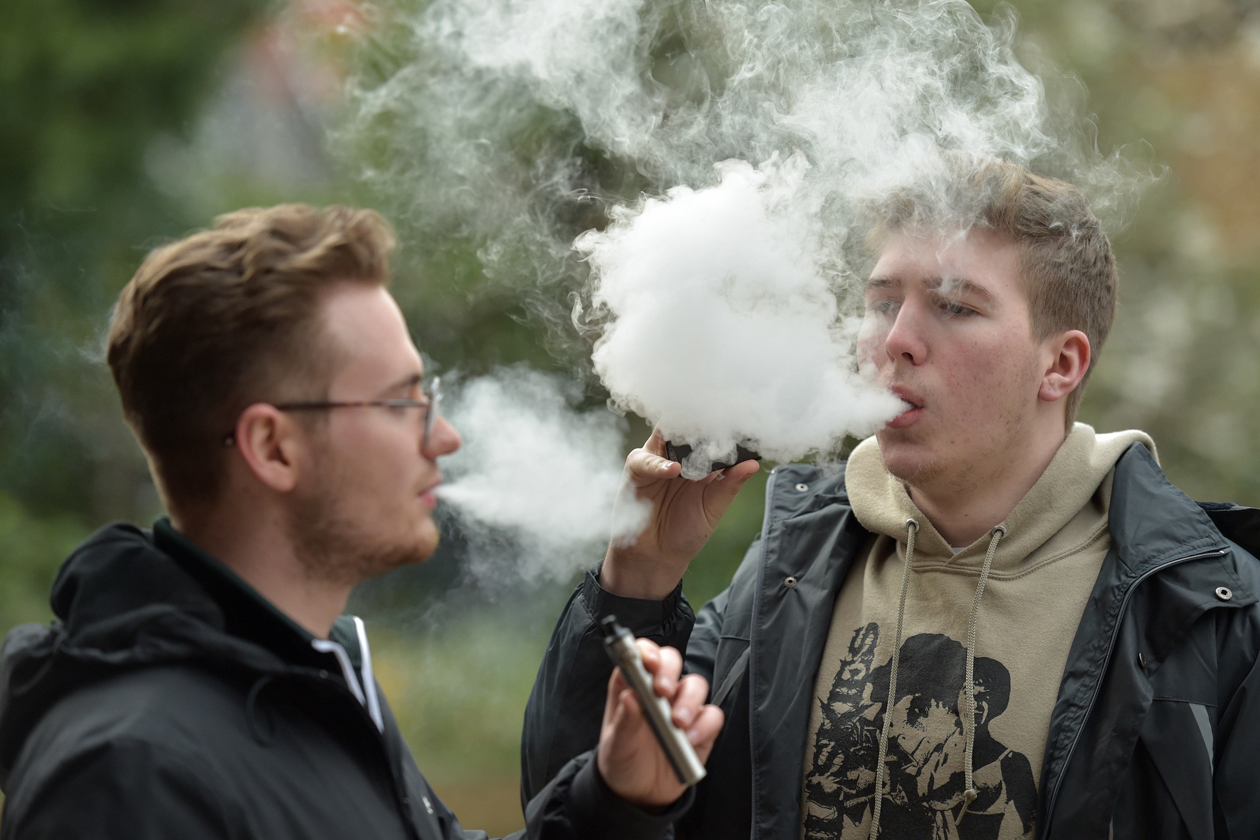 Half of UK smokers switching to vapes ‘could save NHS more than half a billion a year’