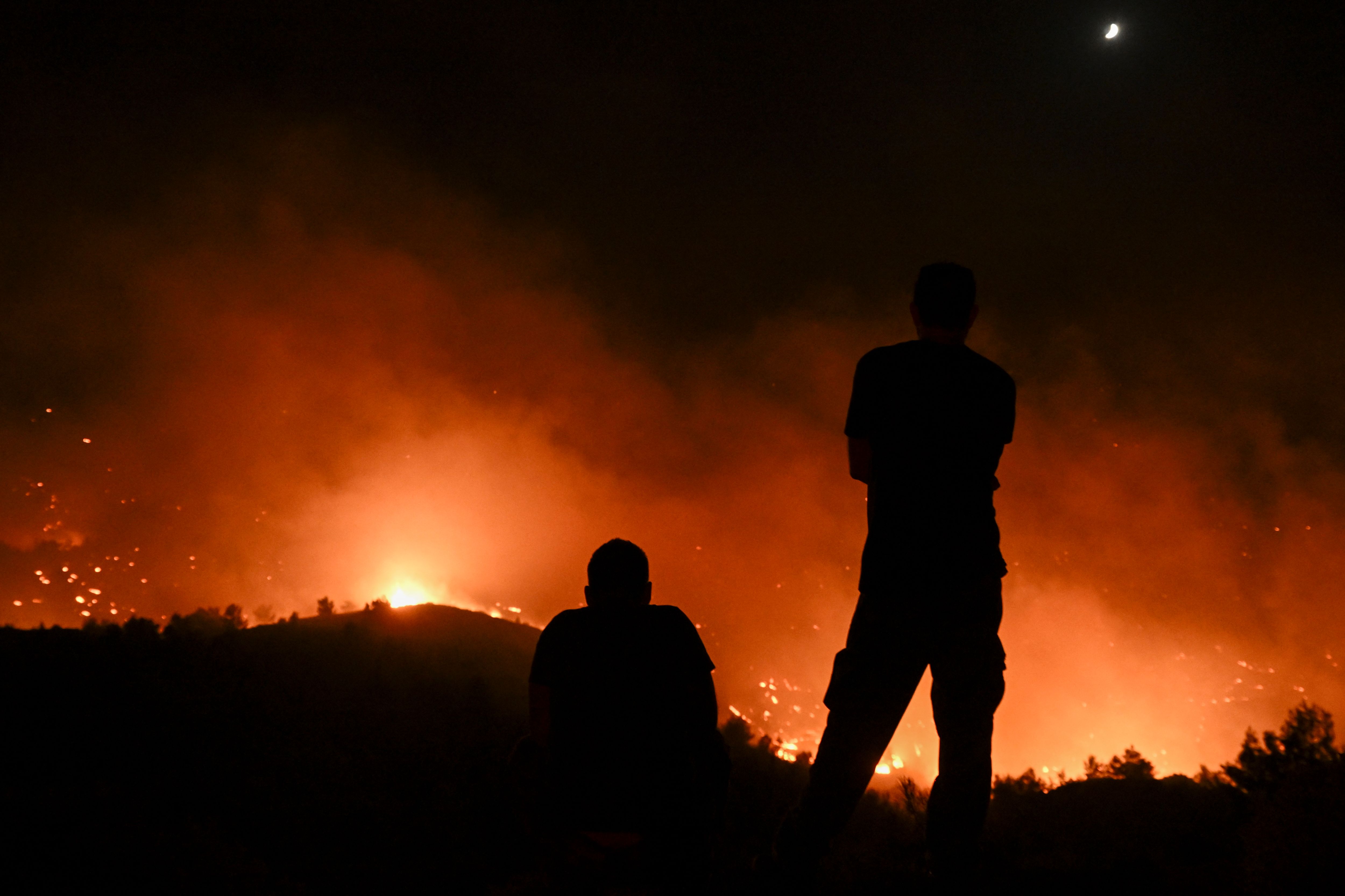GREECE-CLIMATE-WILDFIRES-HEATWAVE
