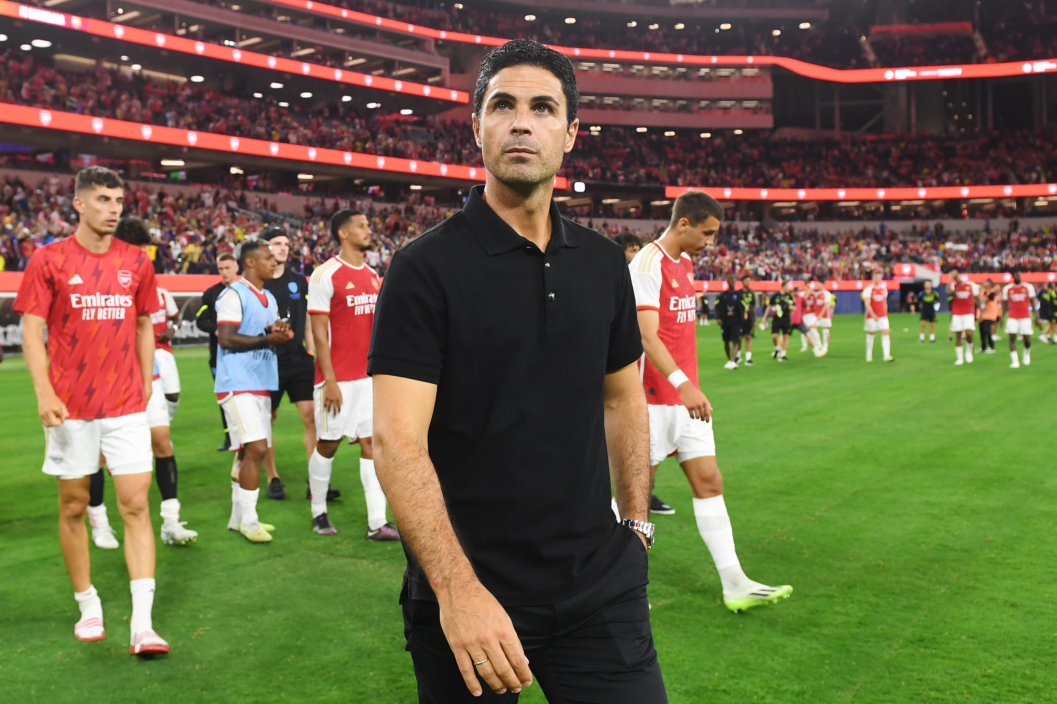 Arsenal to step up player clear-out after Mikel Arteta warning over ‘unsustainable’ squad issue