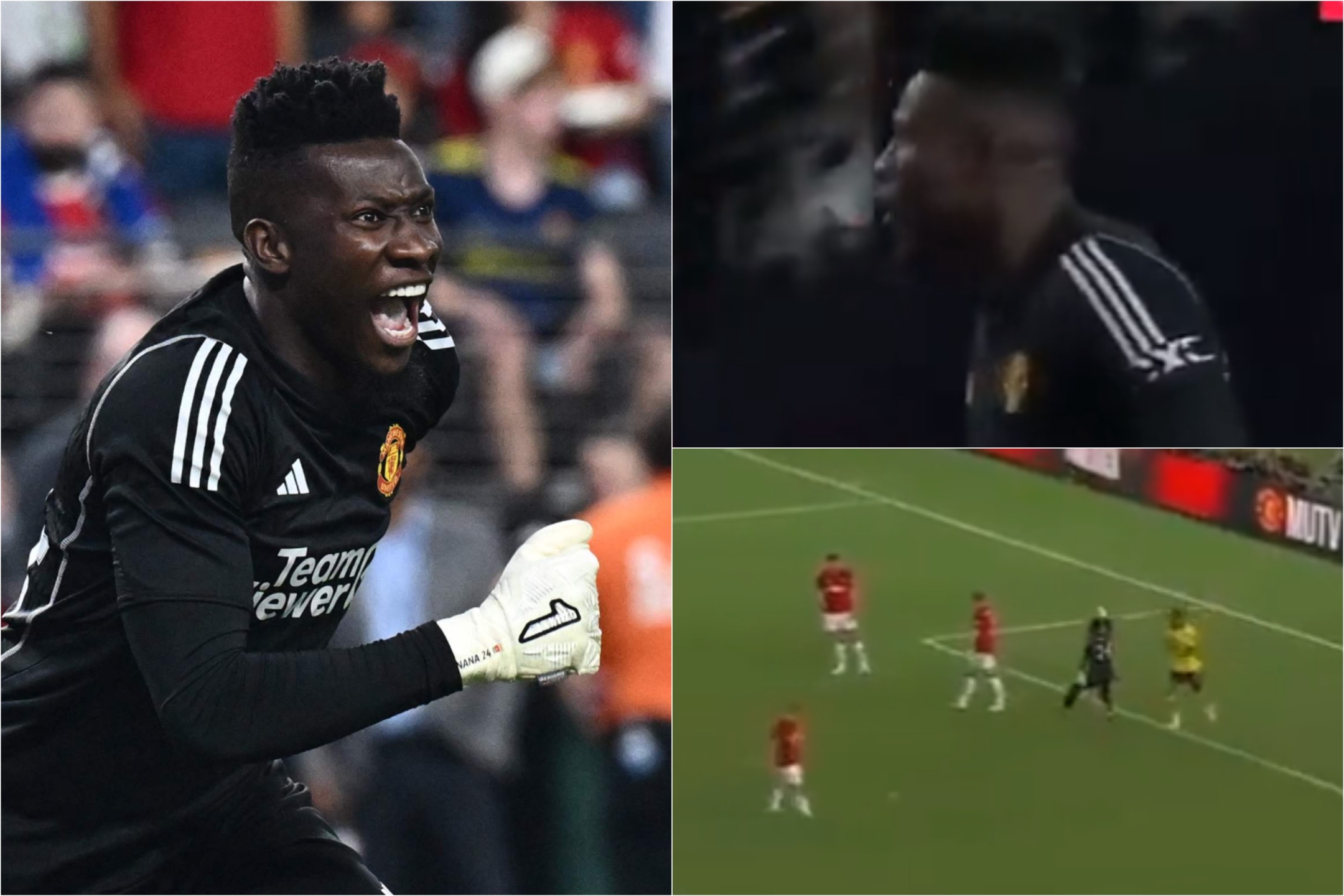 Andre Onana speaks out on Harry Maguire after furious reaction to error in Manchester United defeat