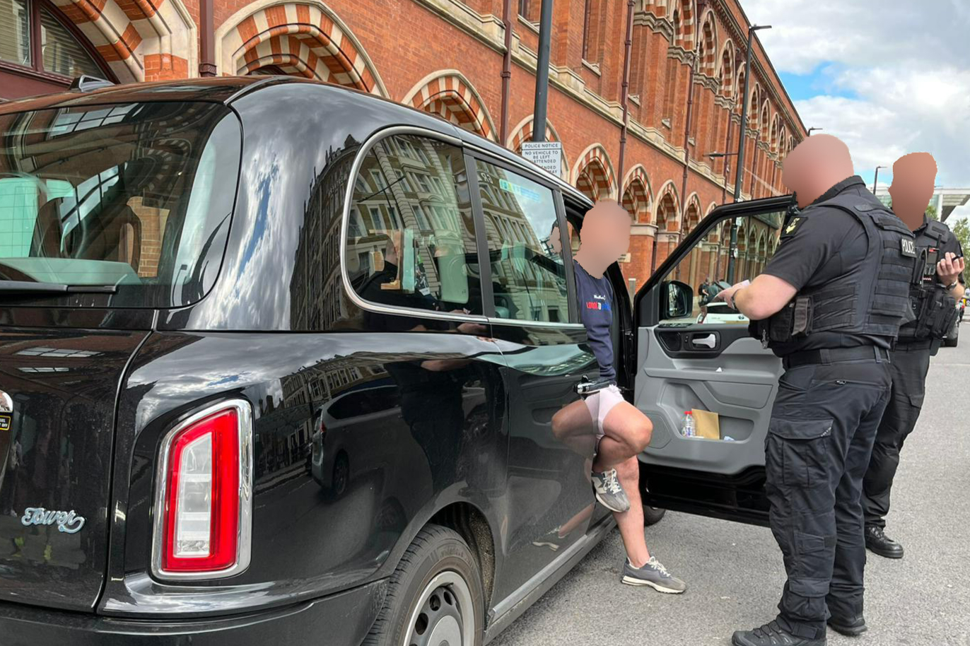Taxi driver arrested on suspicion of supplying cocaine from black cab