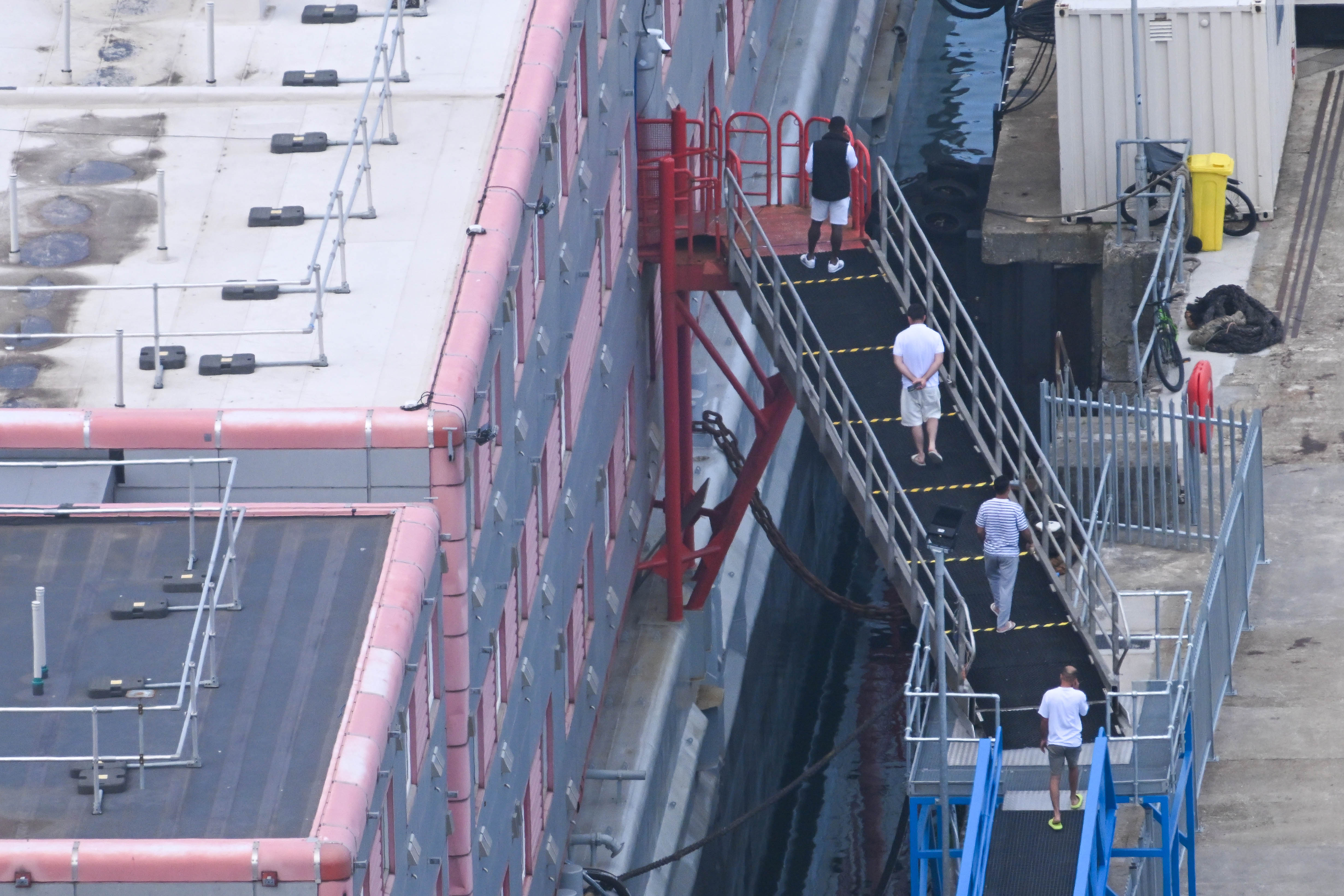 Migrants Moved From Bibby Stockholm After Legionella Found In Water Supply