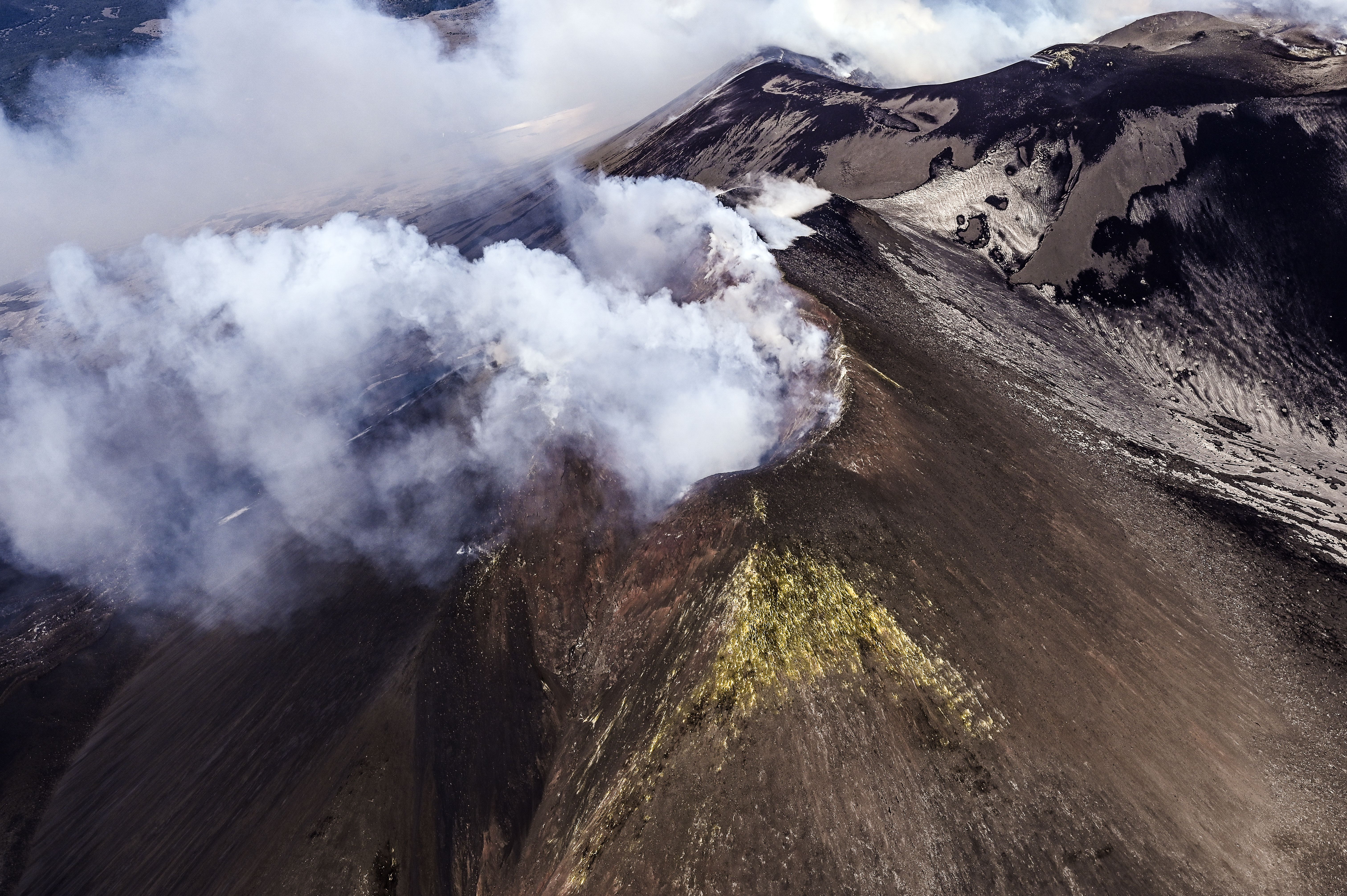 Mount Etna is Europe’s largest and most active volcano.