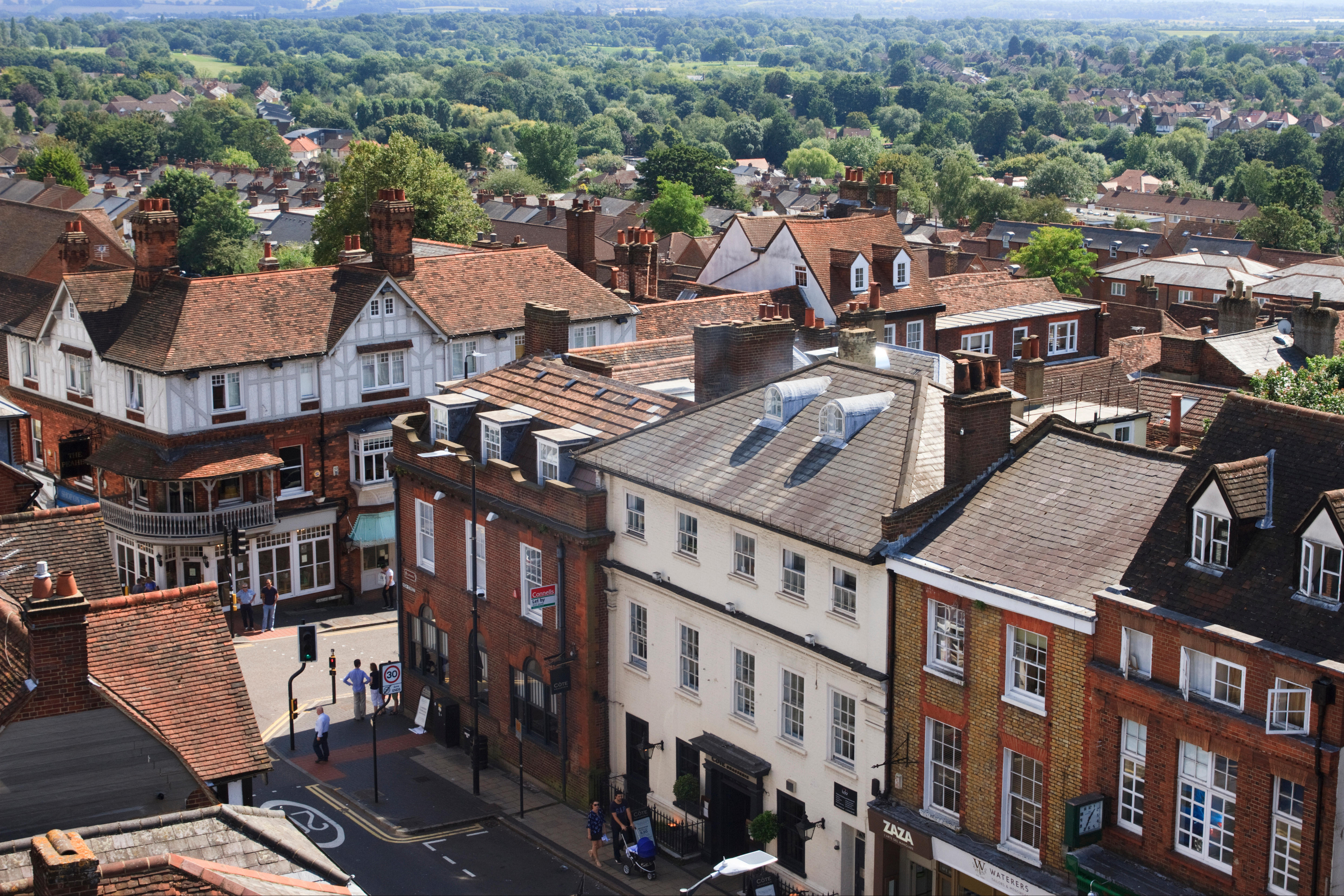 Top Hertfordshire towns for home value, green space and train links