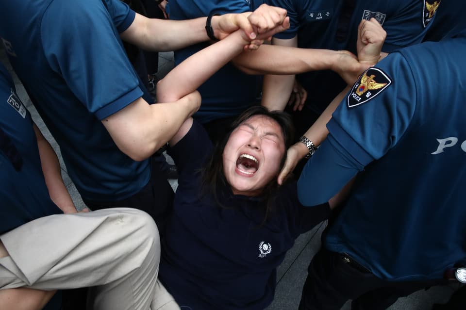 People In South Korea Protest Japan's Release Of Fukushima Water Into Ocean
