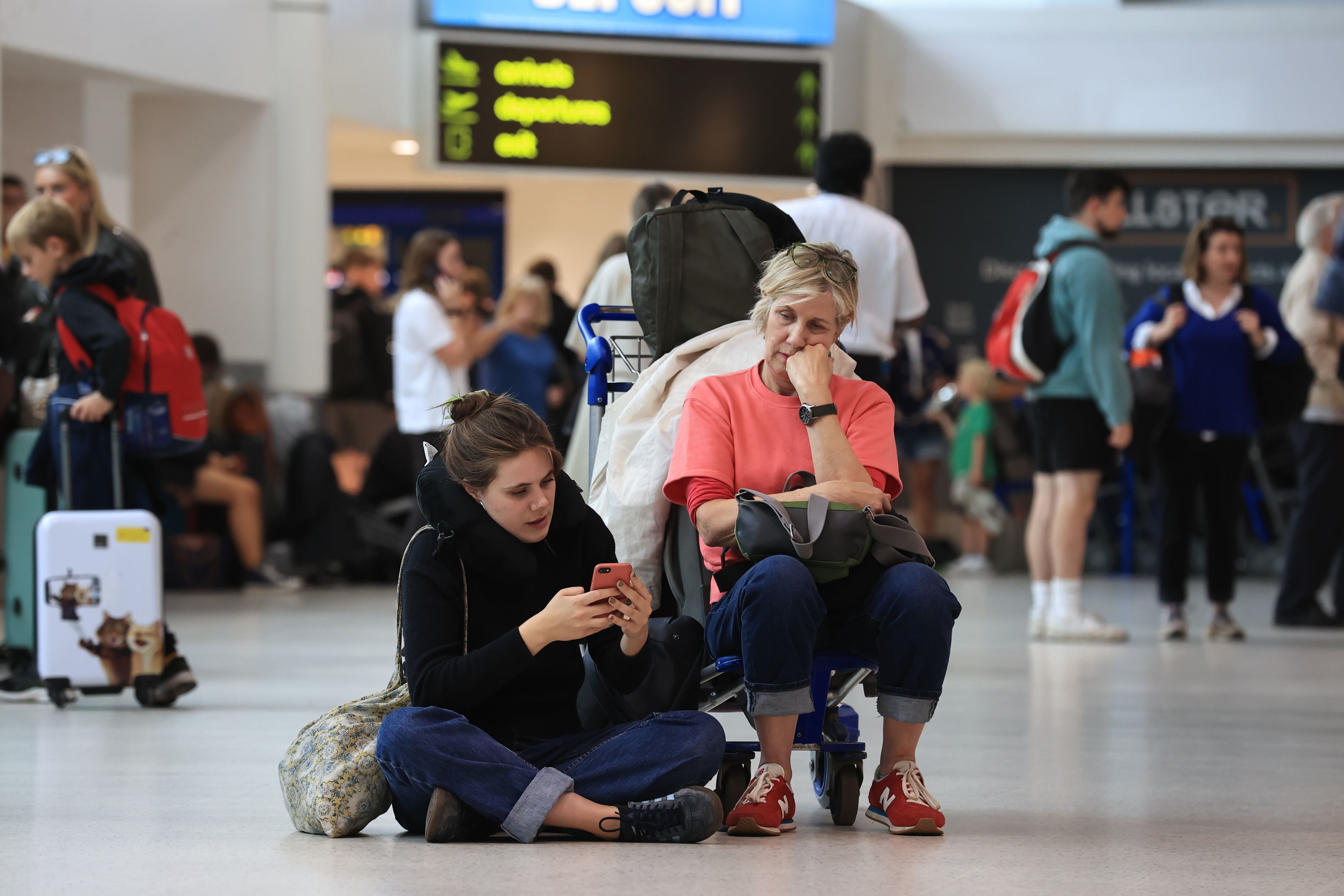 Air traffic control system fault