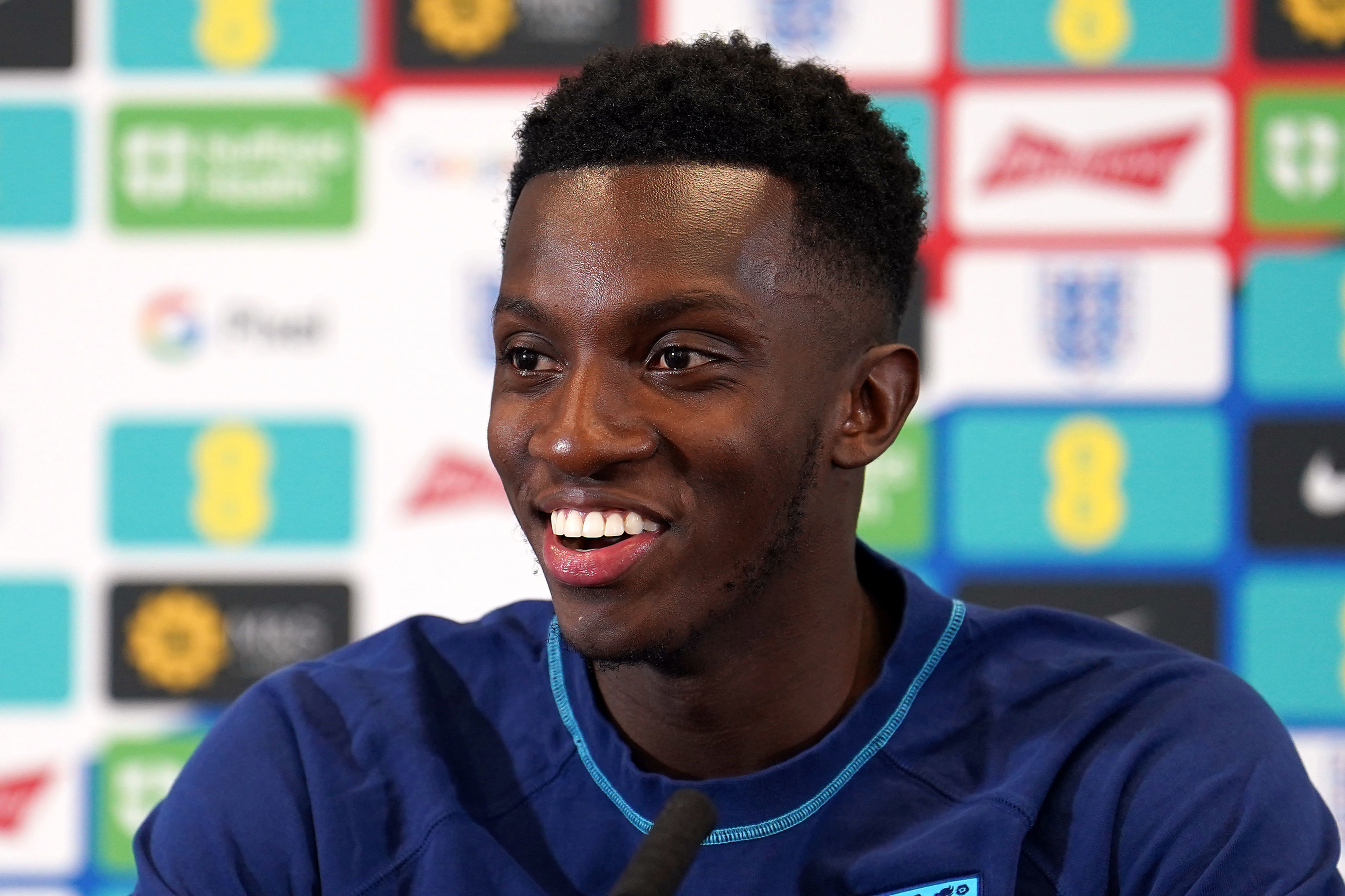 Eddie Nketiah keen to learn from Harry Kane as Arsenal striker admits relief over Tottenham departure
