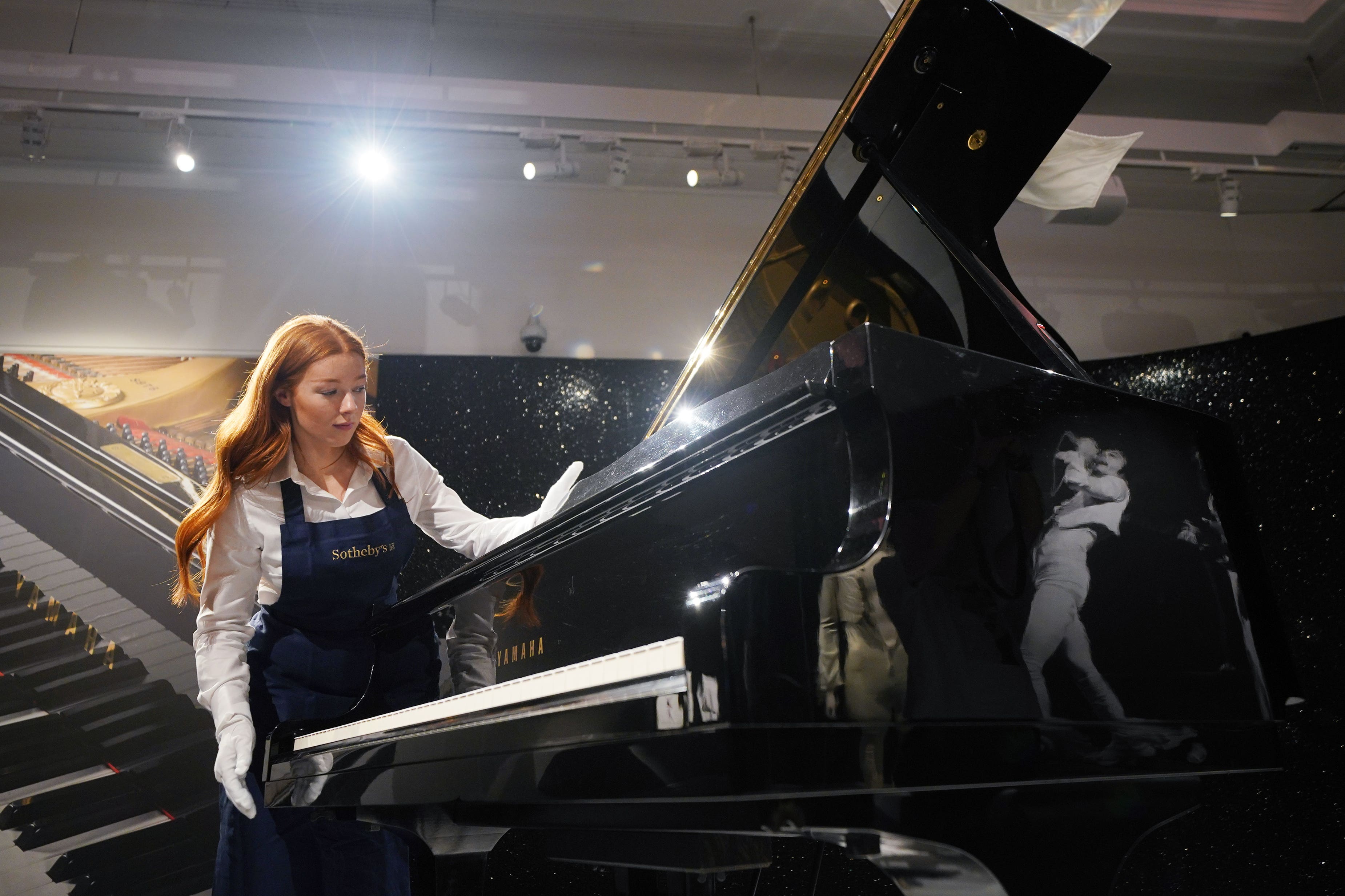 Piano used by Freddie Mercury to compose Bohemian Rhapsody sold for £1.7m