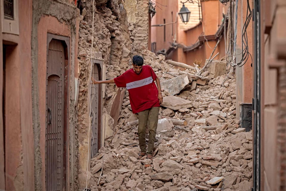 TOPSHOT-MOROCCO-QUAKE