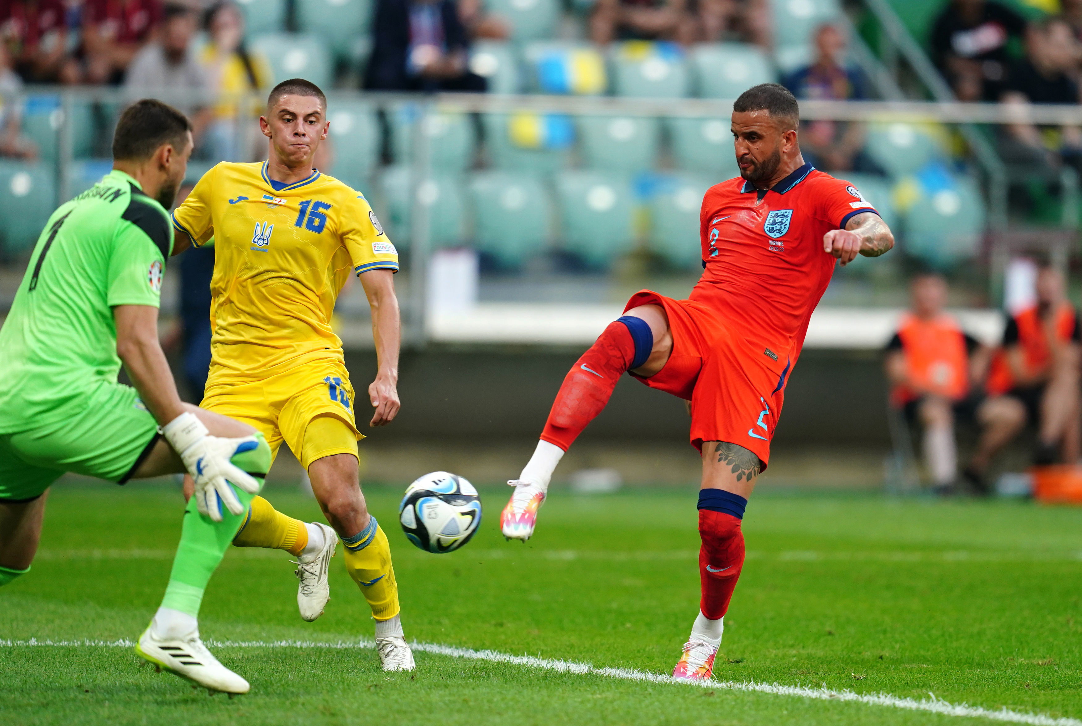 Kyle Walker admits ‘relief’ at first England goal on 77th cap amid ‘lack of cutting edge’
