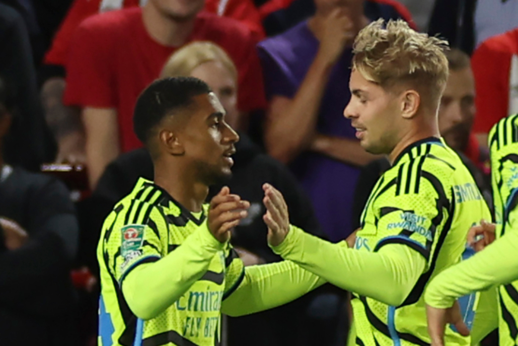 Reiss Nelson sends timely message to Mikel Arteta as he pushes case with shining Carabao Cup display