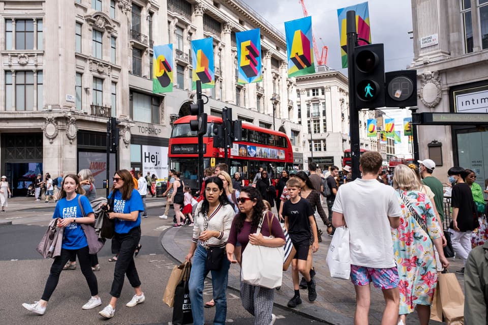 Oxford Street In London