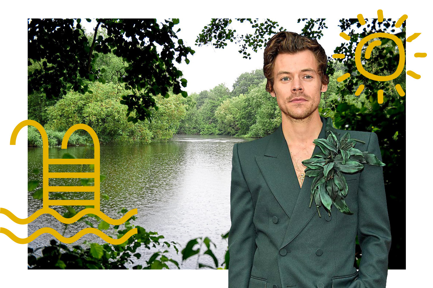 Harry Styles makes secret visit to women-only Hampstead Ladies Pond