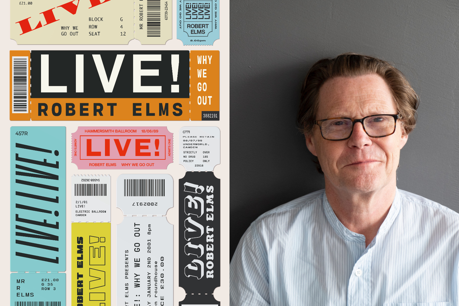 Live by Robert Elms review: A rare gem of a book about live music 
