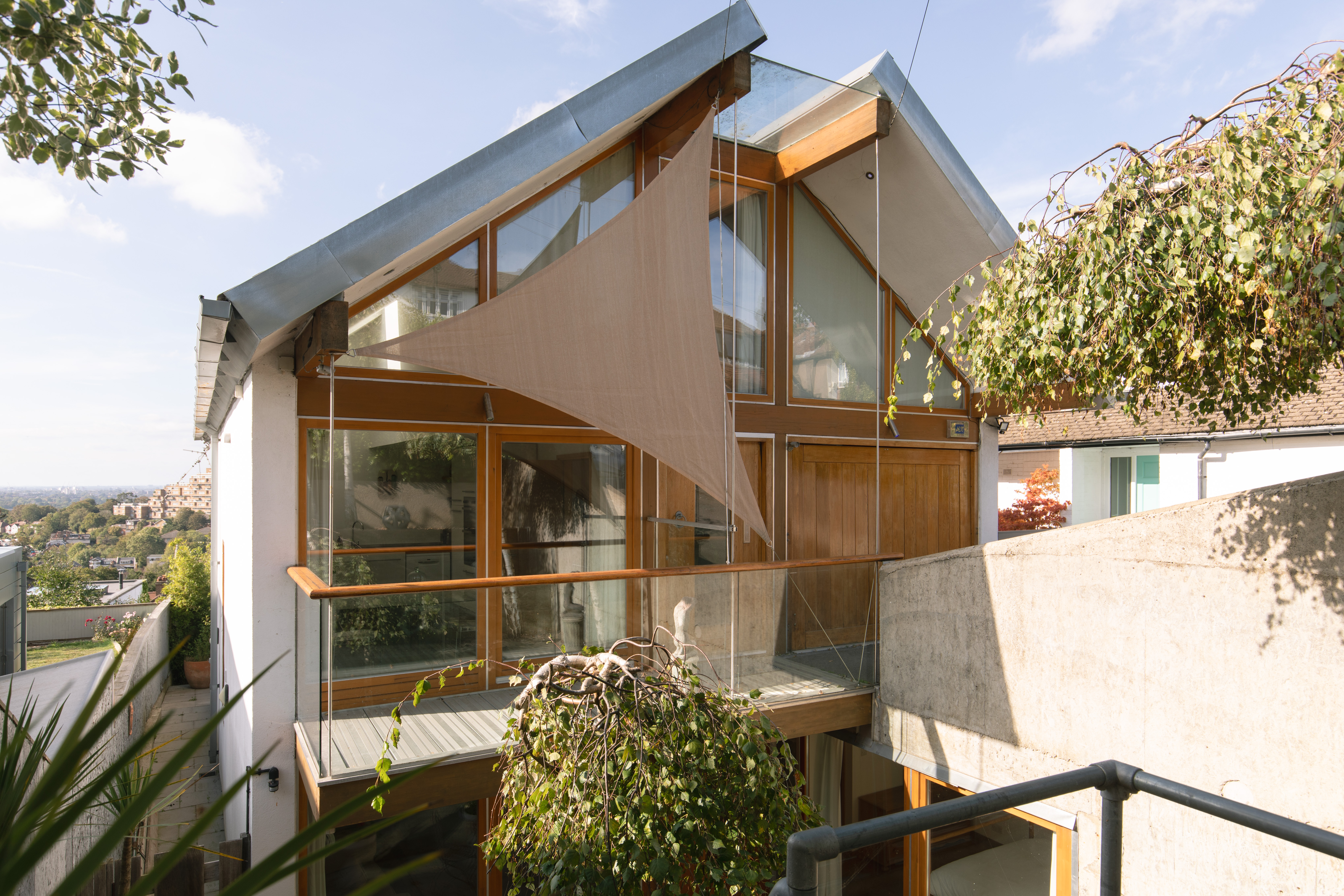 Inside Forest Hill’s ‘Sail House’, the 3,000 square foot eco home with an unorthodox defence against heatwaves