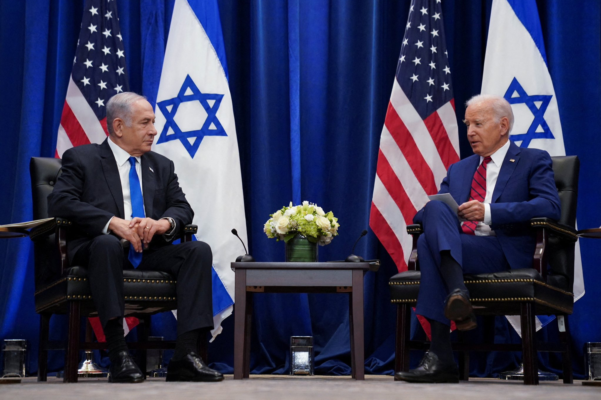Netanyahu Biden 