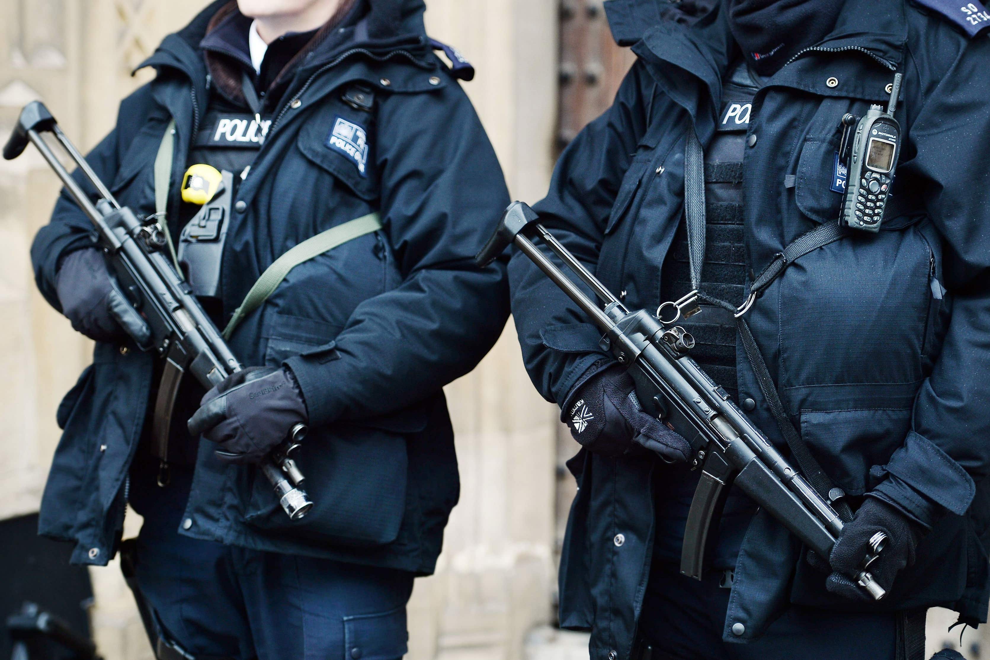 London street evacuated amid stand-off with man 'in possession of knives'