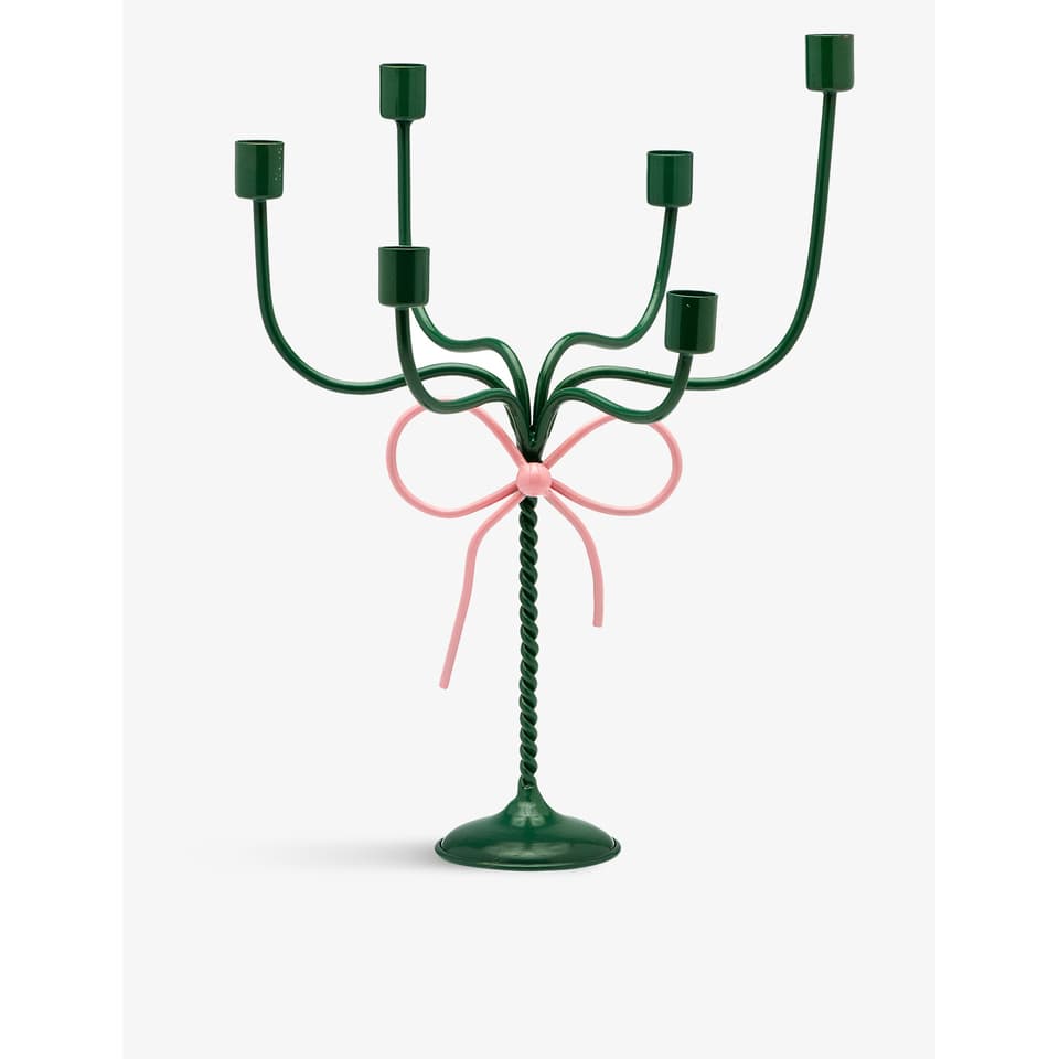 ANNA + NINA Take a Bow iron candle holder 45cm £70, selfridges.com