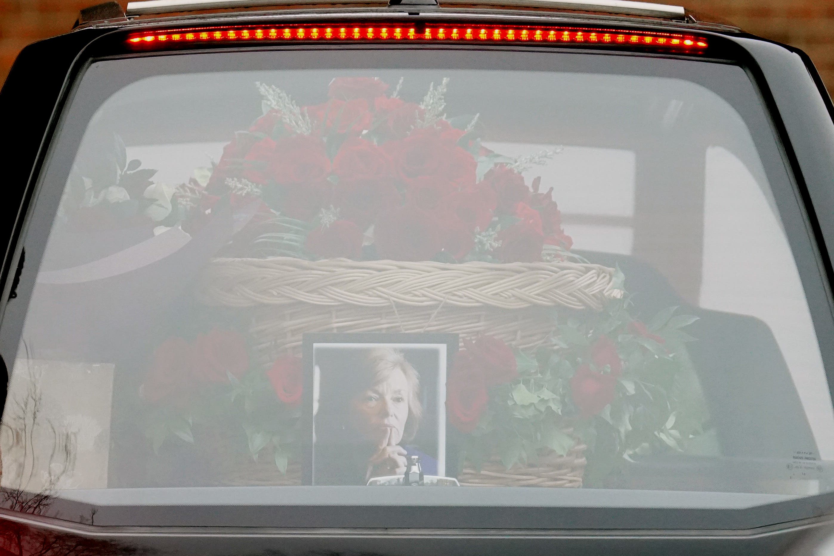 Labour figures gather for funeral of Glenys Kinnock