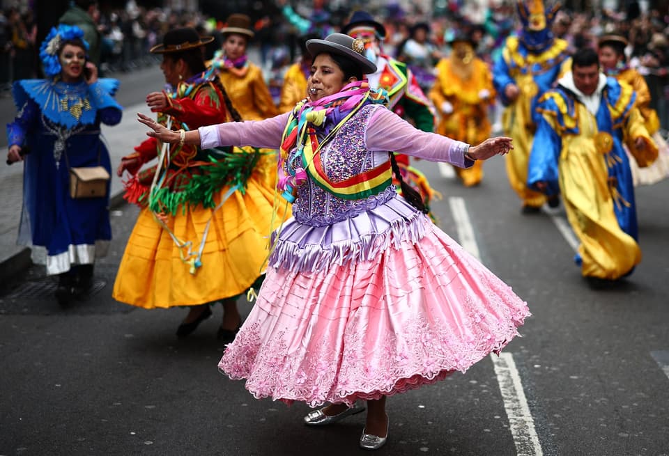 BRITAIN-NEW YEAR-PARADE