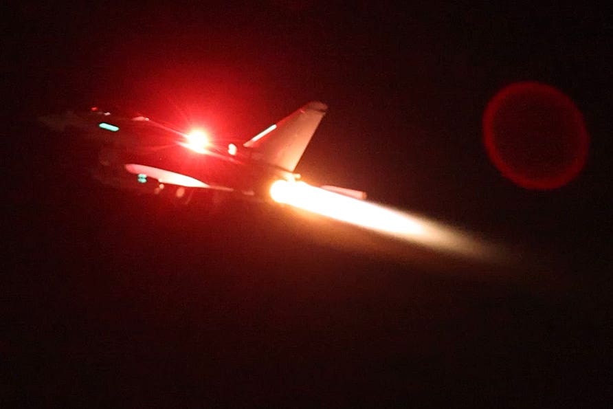 UK warns Houthi rebels to 'take lesson' from Allied bombings and stop Red Sea attacks or face more air strikes