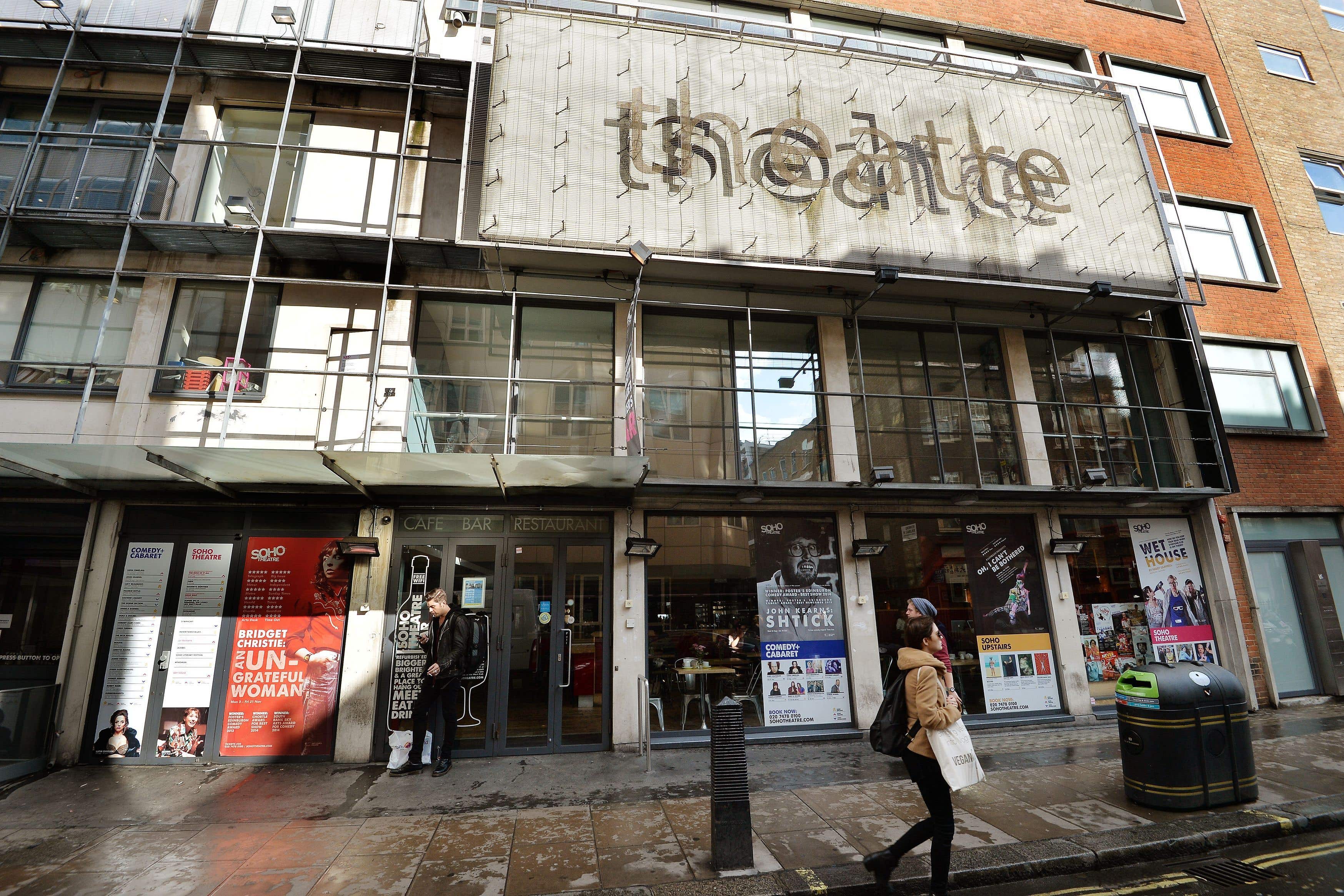 Jewish man claims comedian ‘swore and told him to leave’ London theatre