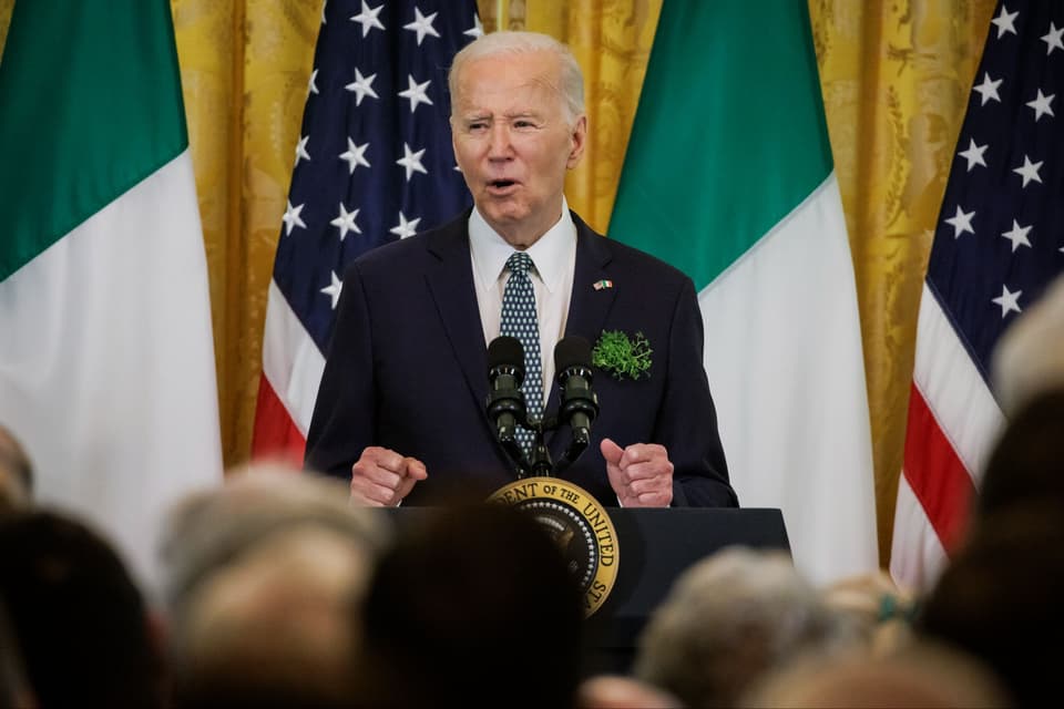 President Biden Marks St Patrick's Day