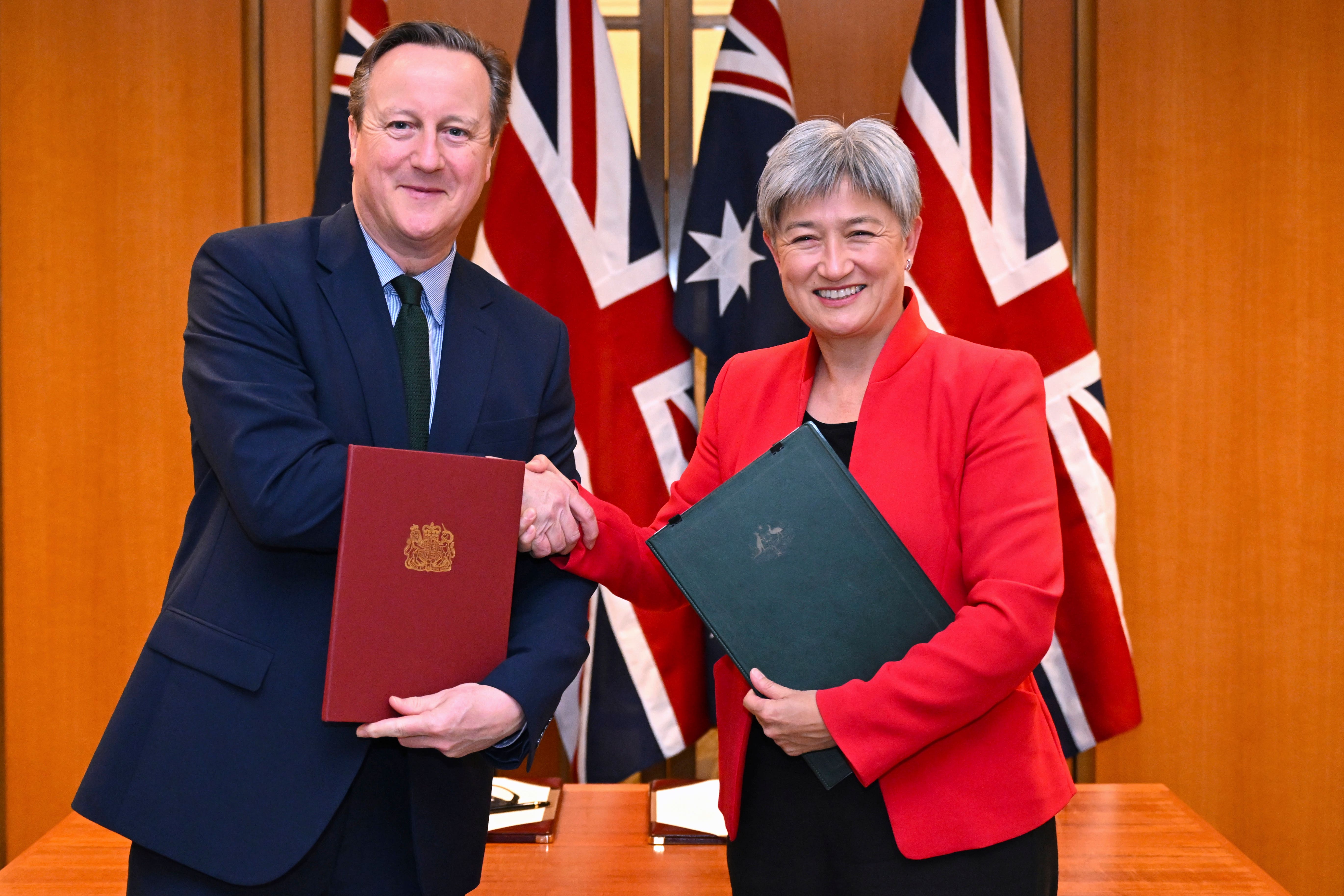 Lord Cameron backing ‘strong partnership’ with Australia for stability