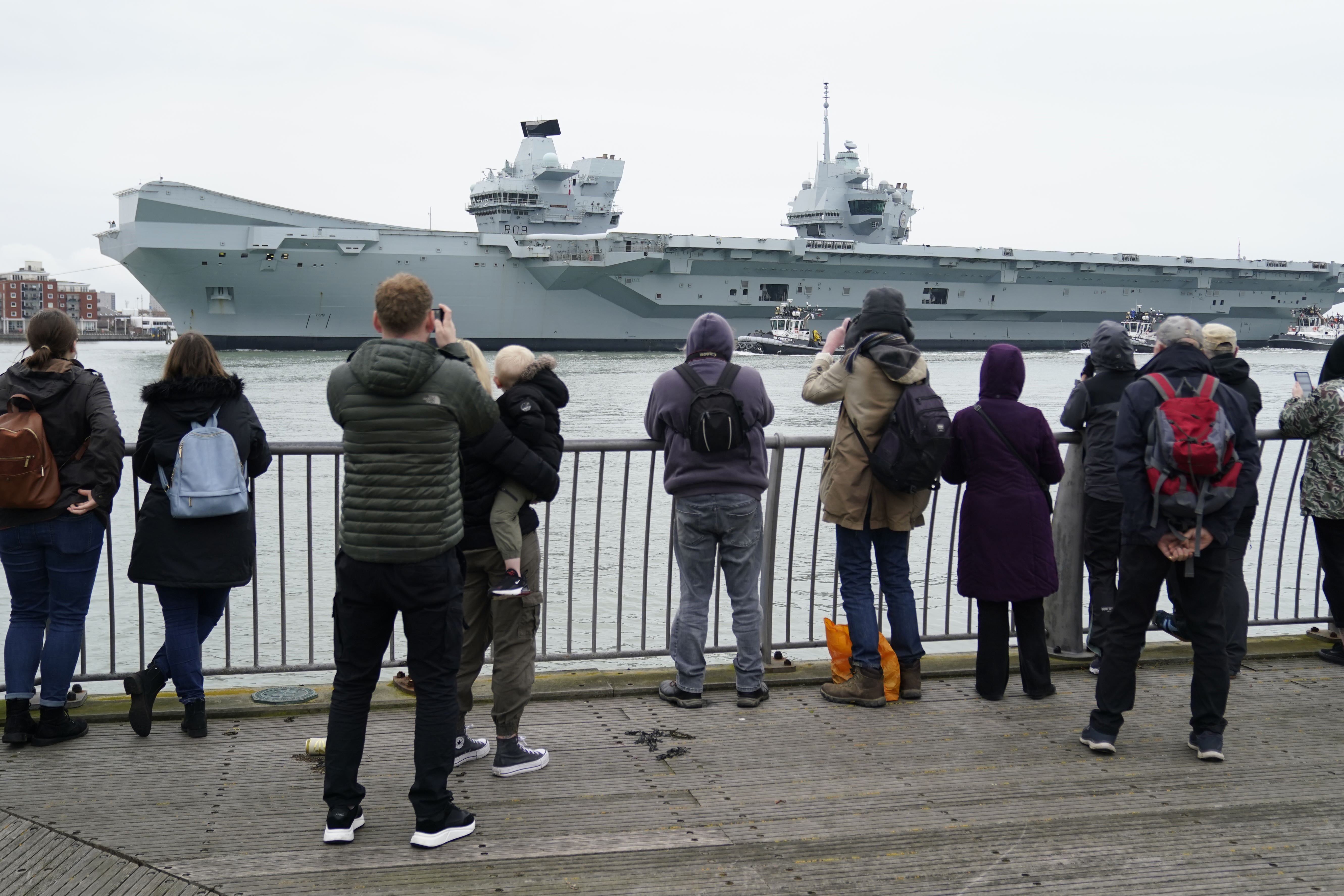 HMS Prince of Wales returns to port after largest Nato exercise in 40 years