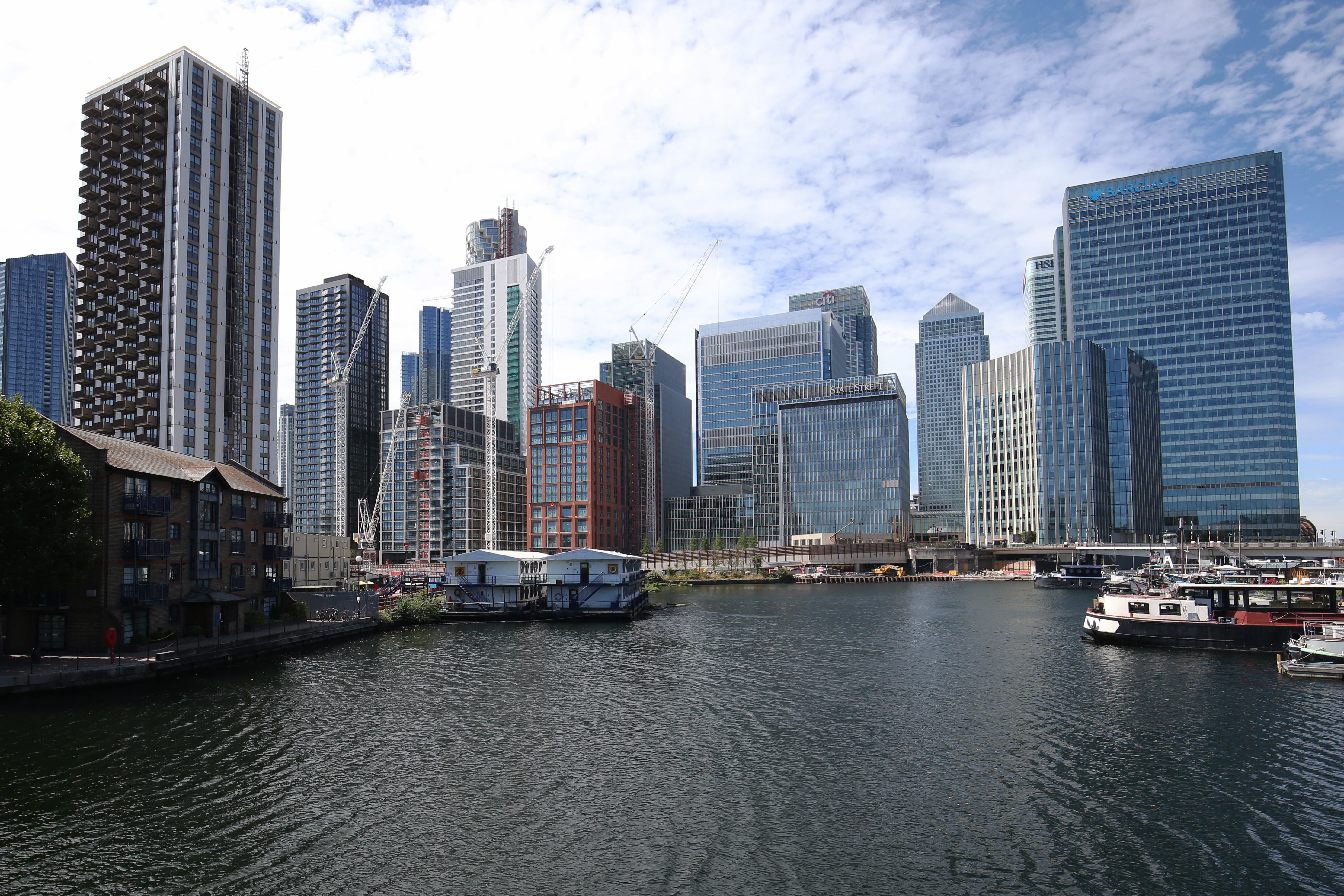 Canary Wharf skyline