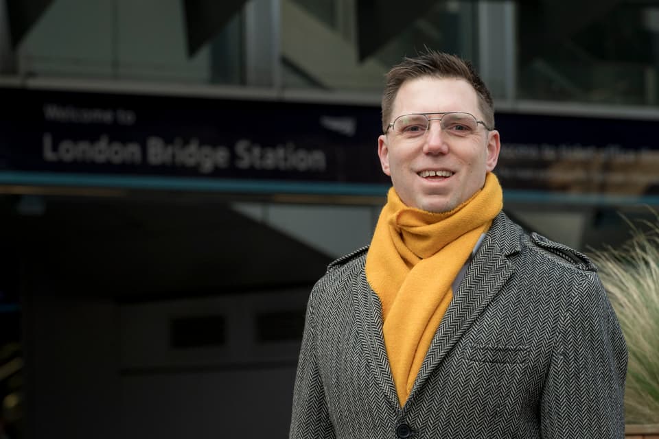 Lib Dem mayoral candidate Rob Blackie