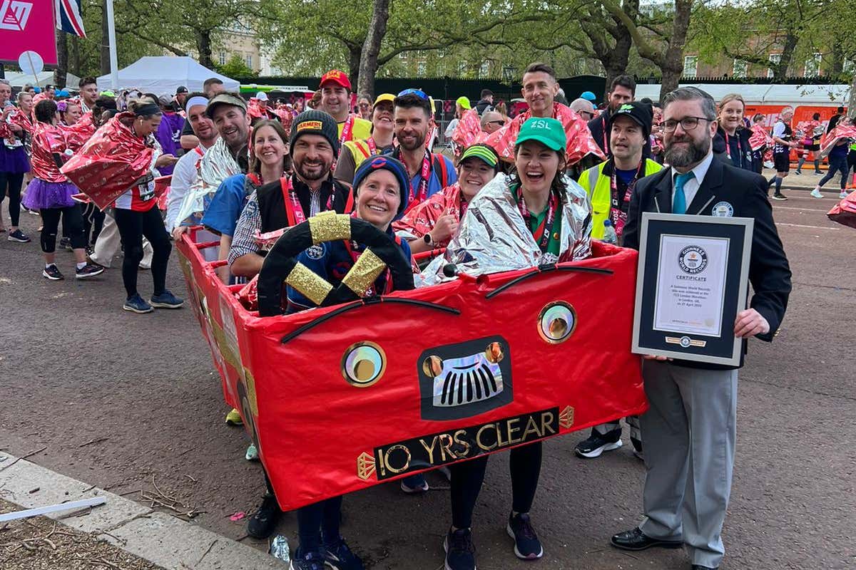 Breast cancer survivor says running London Marathon ‘made me feel alive’