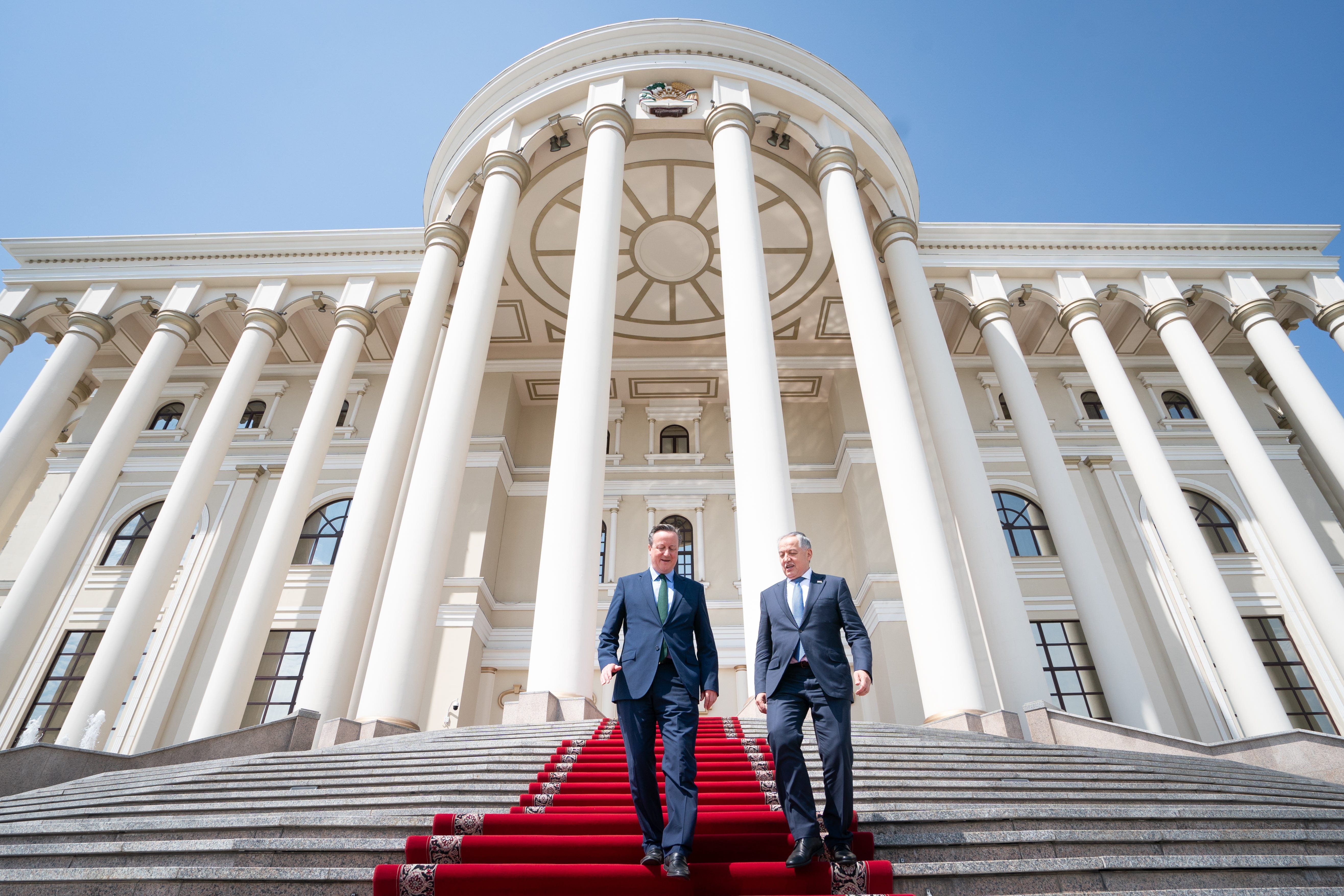 Cameron seeks ‘new era’ in UK-Central Asia relations on visit to region