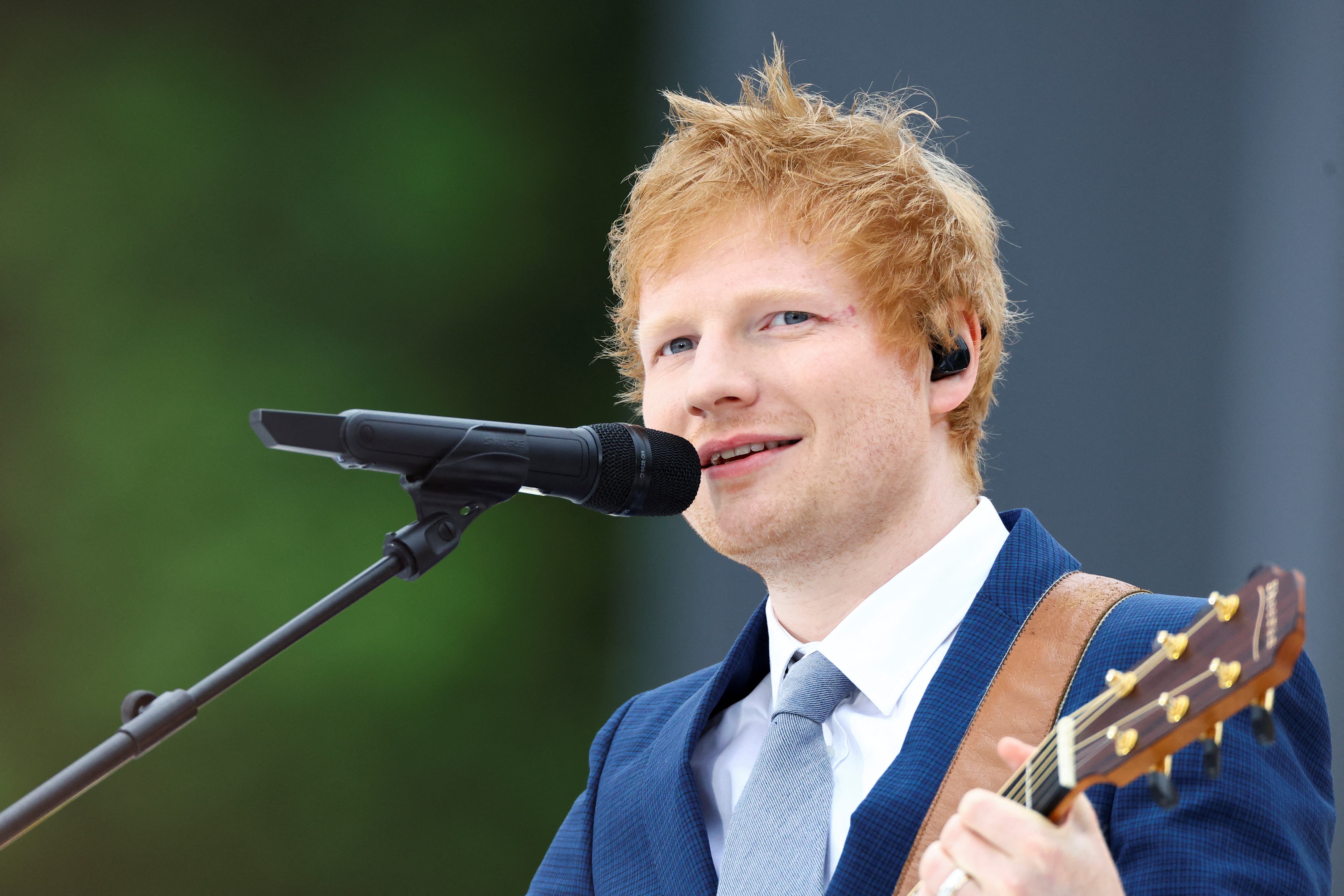 Ed Sheeran named most played artist in UK for 7th time